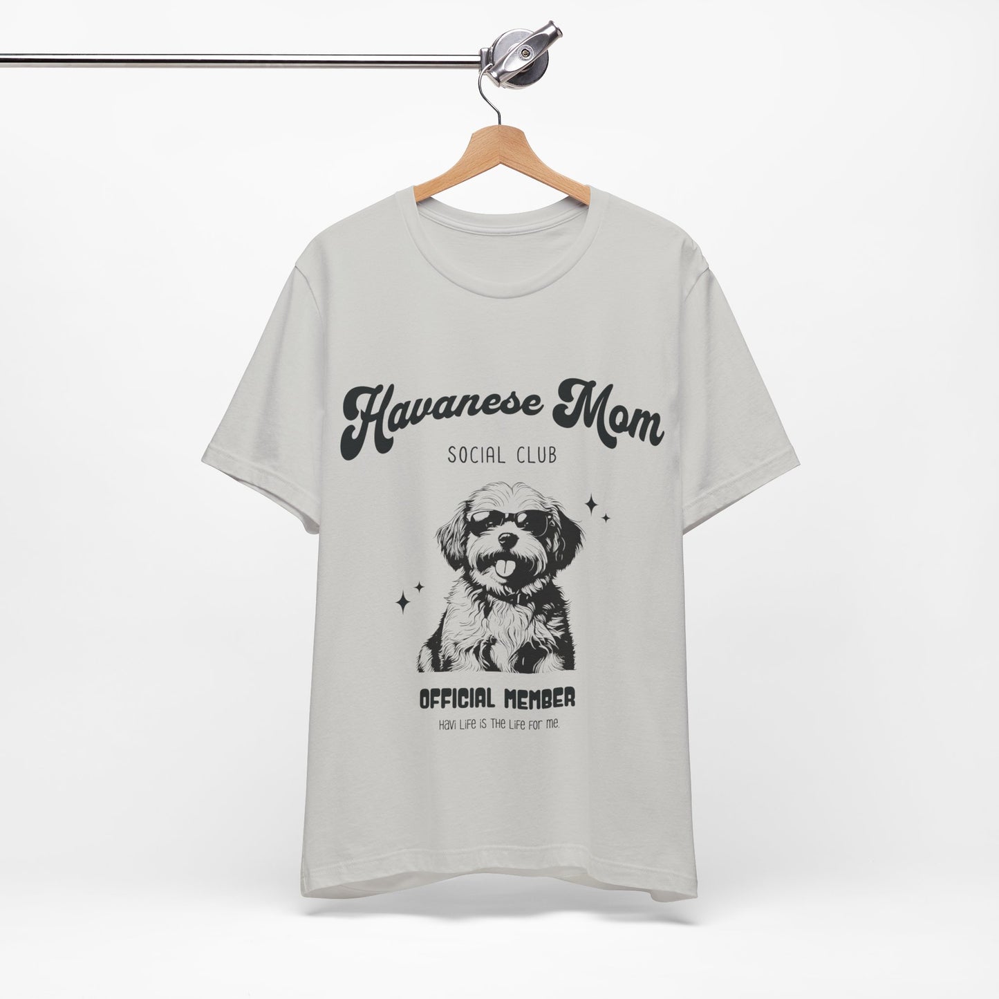 Havanese Shirt Dog Mom Social Club Retro
