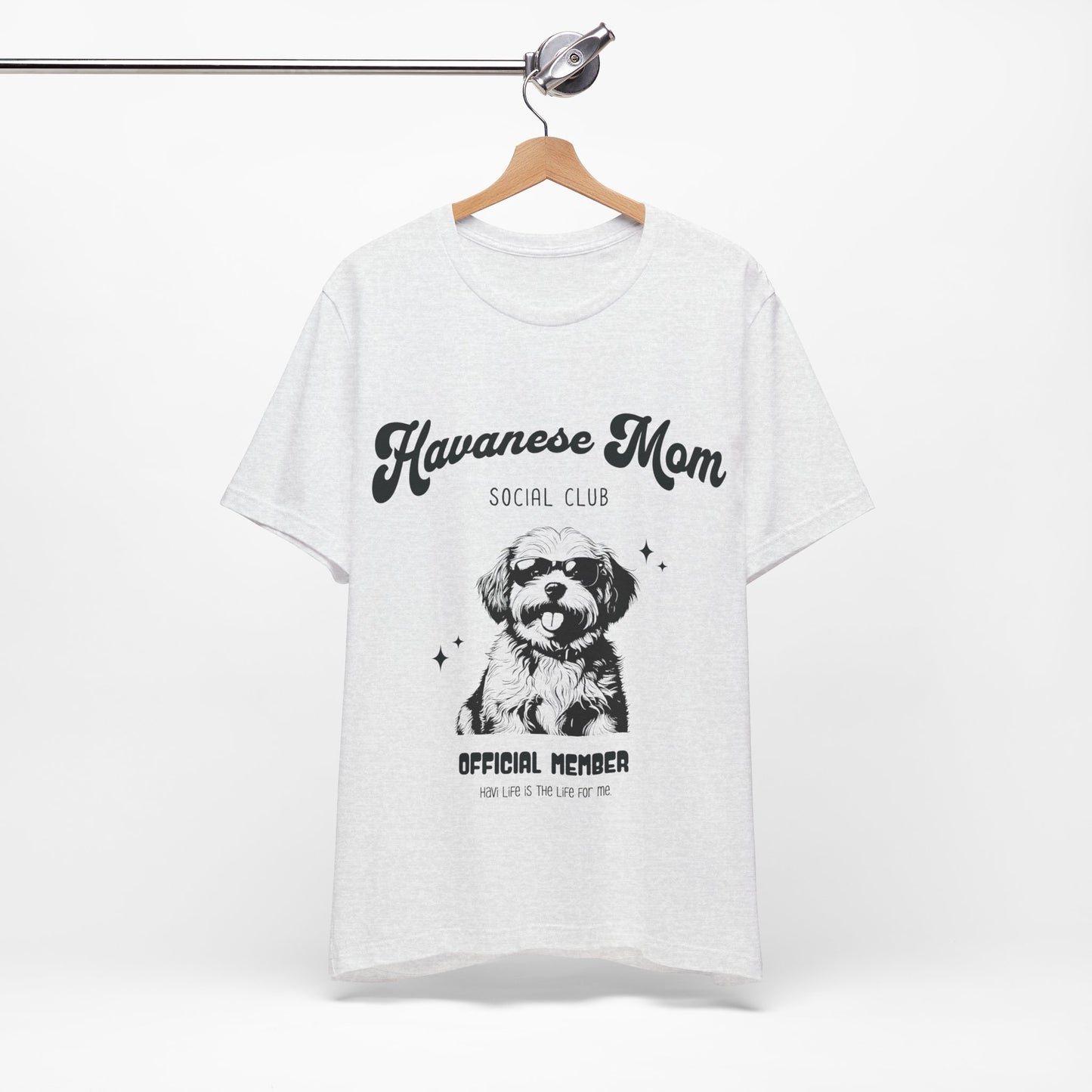 Havanese Shirt Dog Mom Social Club Retro