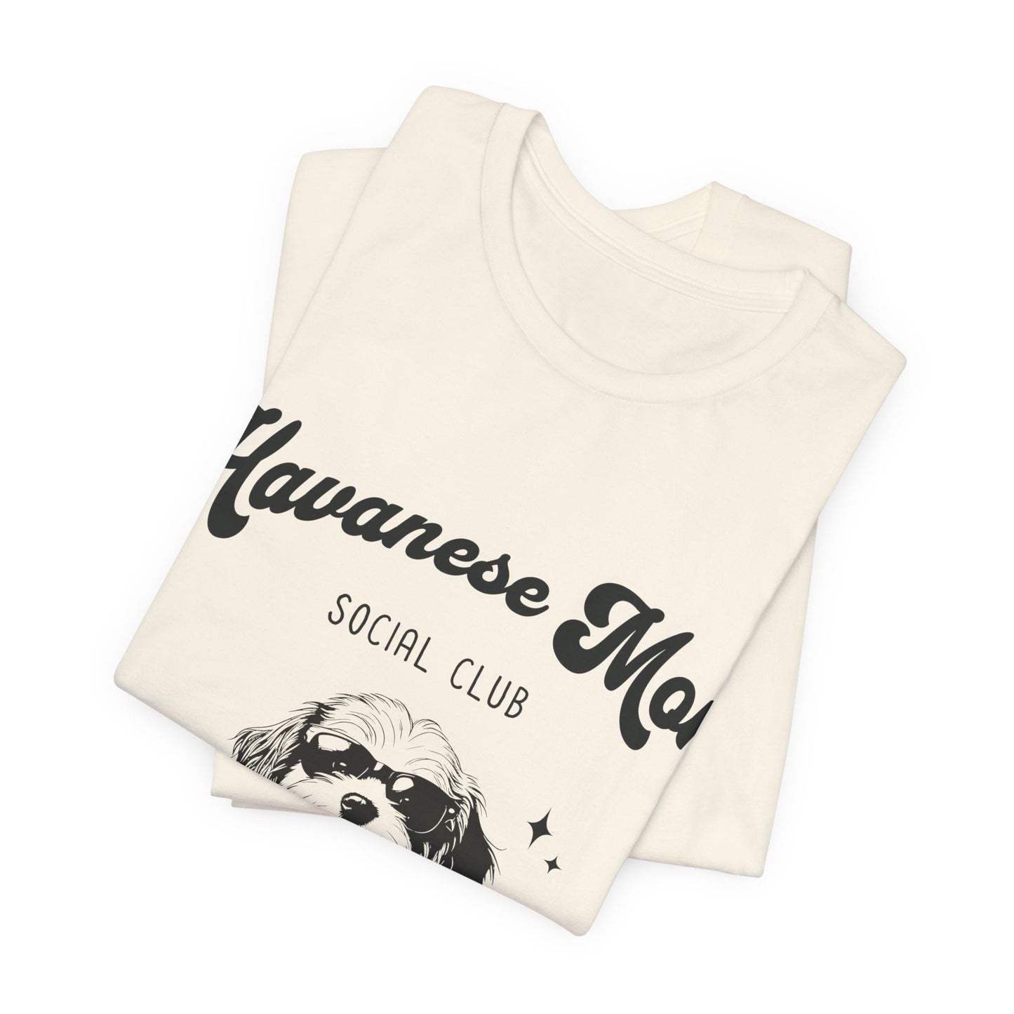 Havanese Shirt Dog Mom Social Club Retro