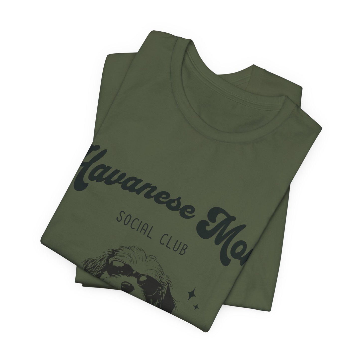 Havanese Shirt Dog Mom Social Club Retro