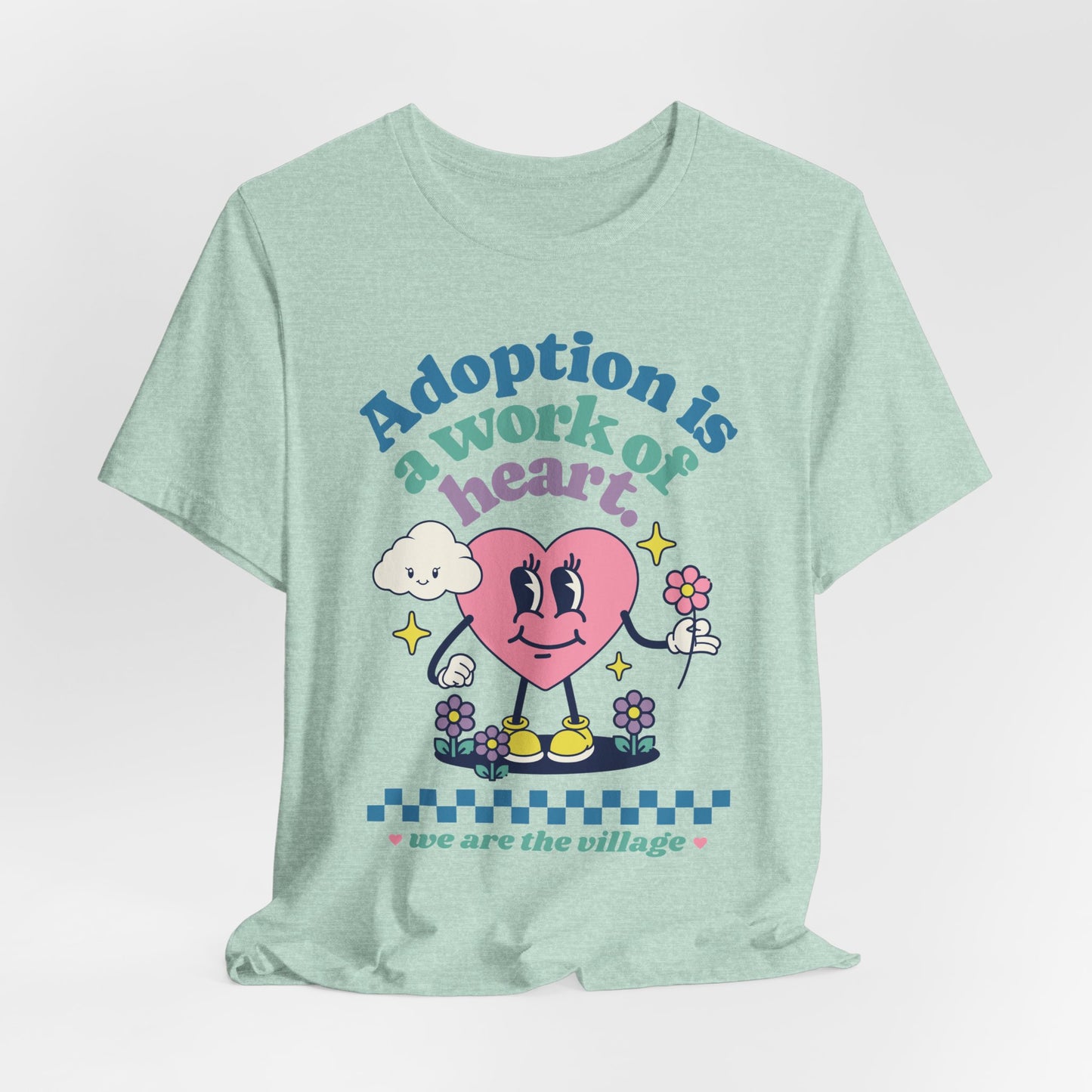 Retro Adoption Shirt For Adoption Day
