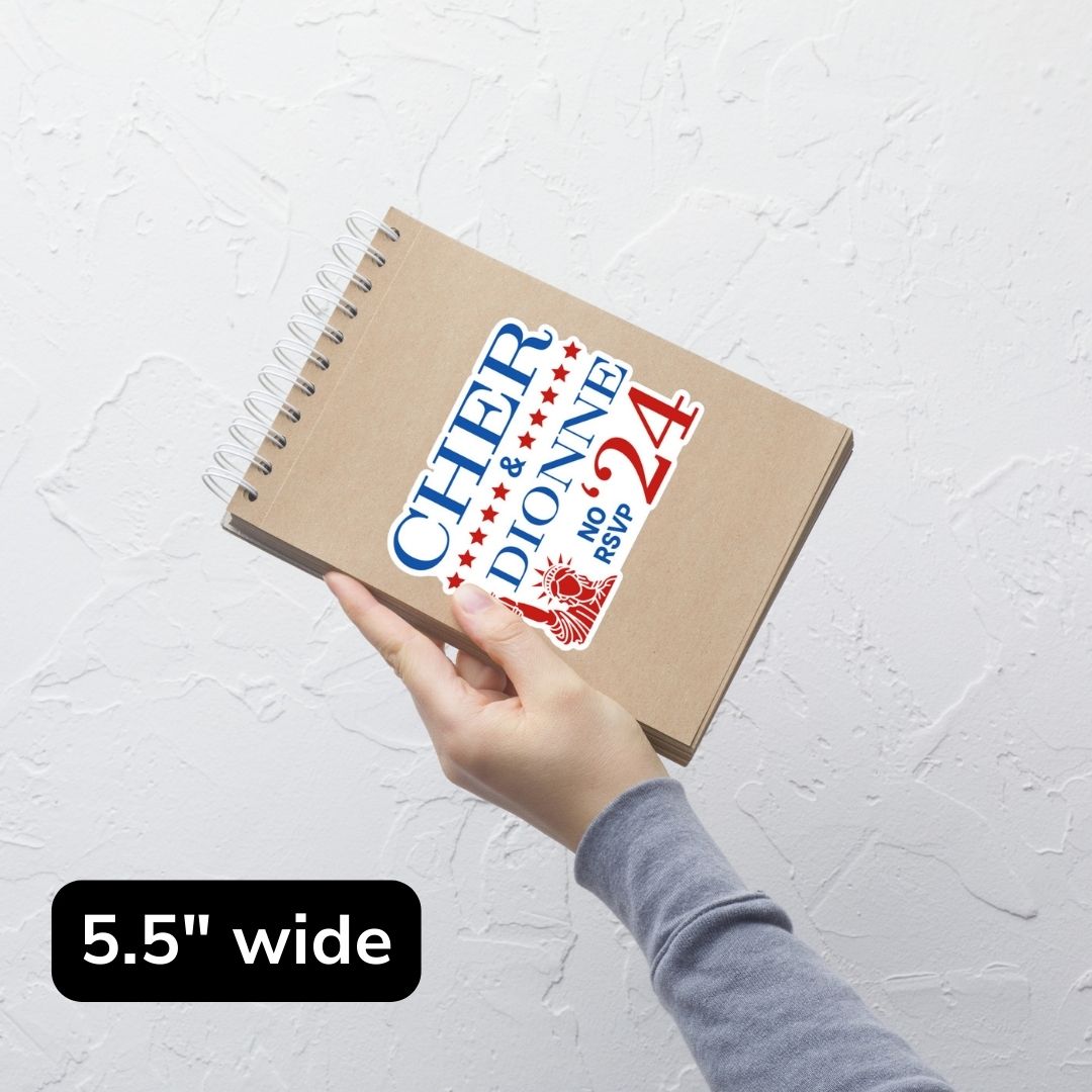 Cher-Dionne-Clueless-Sticker-for-Election-2024-Decals-Clueless-Fan-Gift