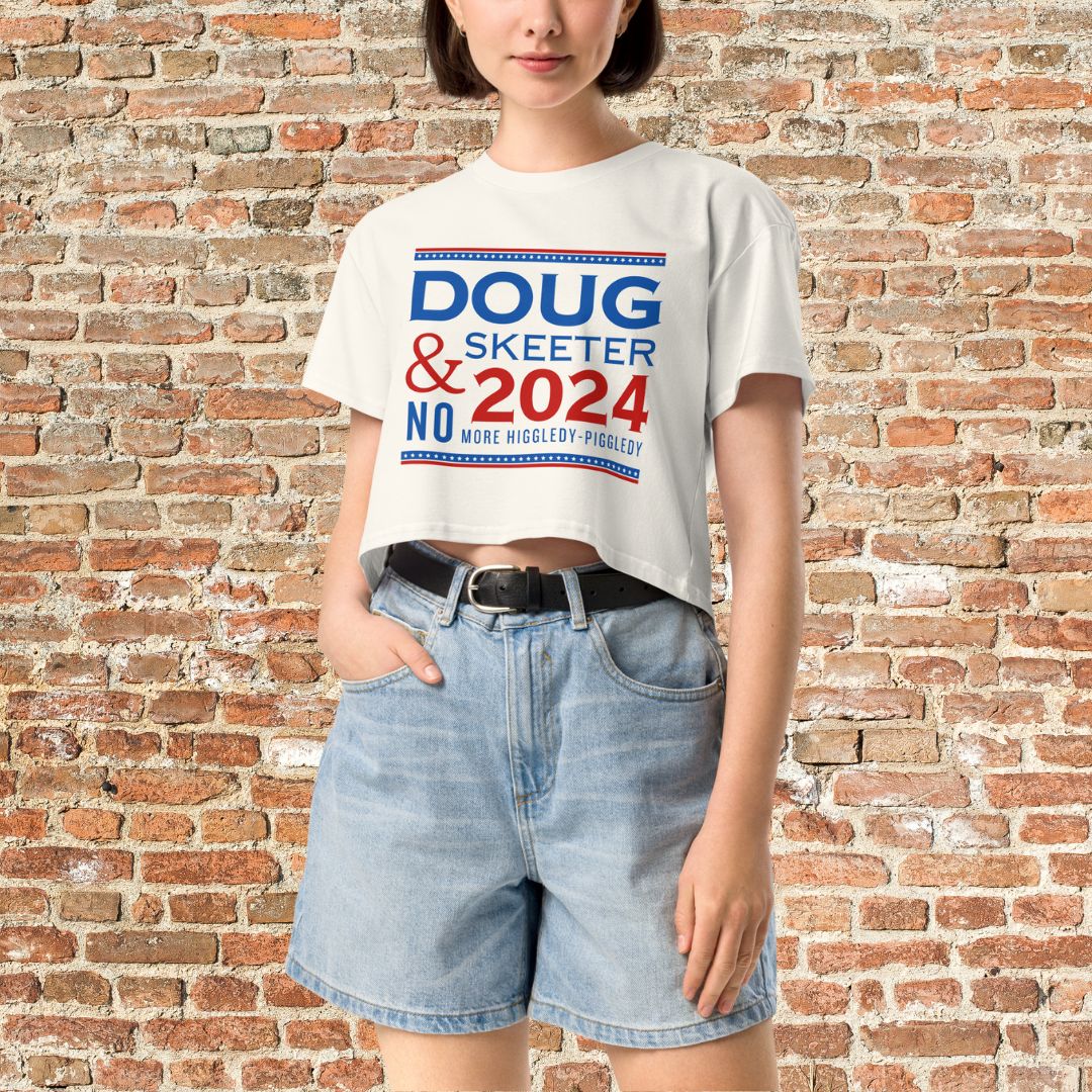 Doug-T-Shirt-Funny-Election-Tee-90s-Crop-Top-Gift-For-Doug-Fan