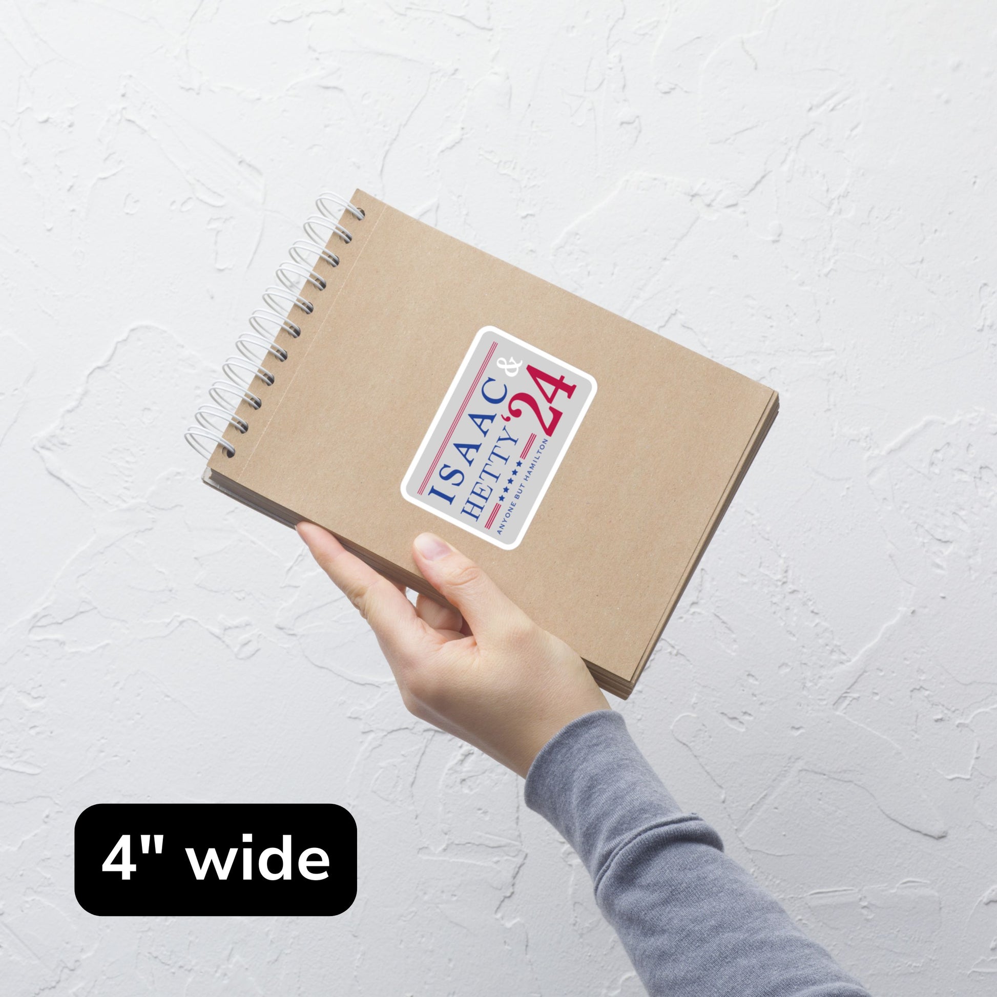 Ghosts Sticker Ghosts US Isaac & Hetty Election Sticker Ghosts CBS Merch