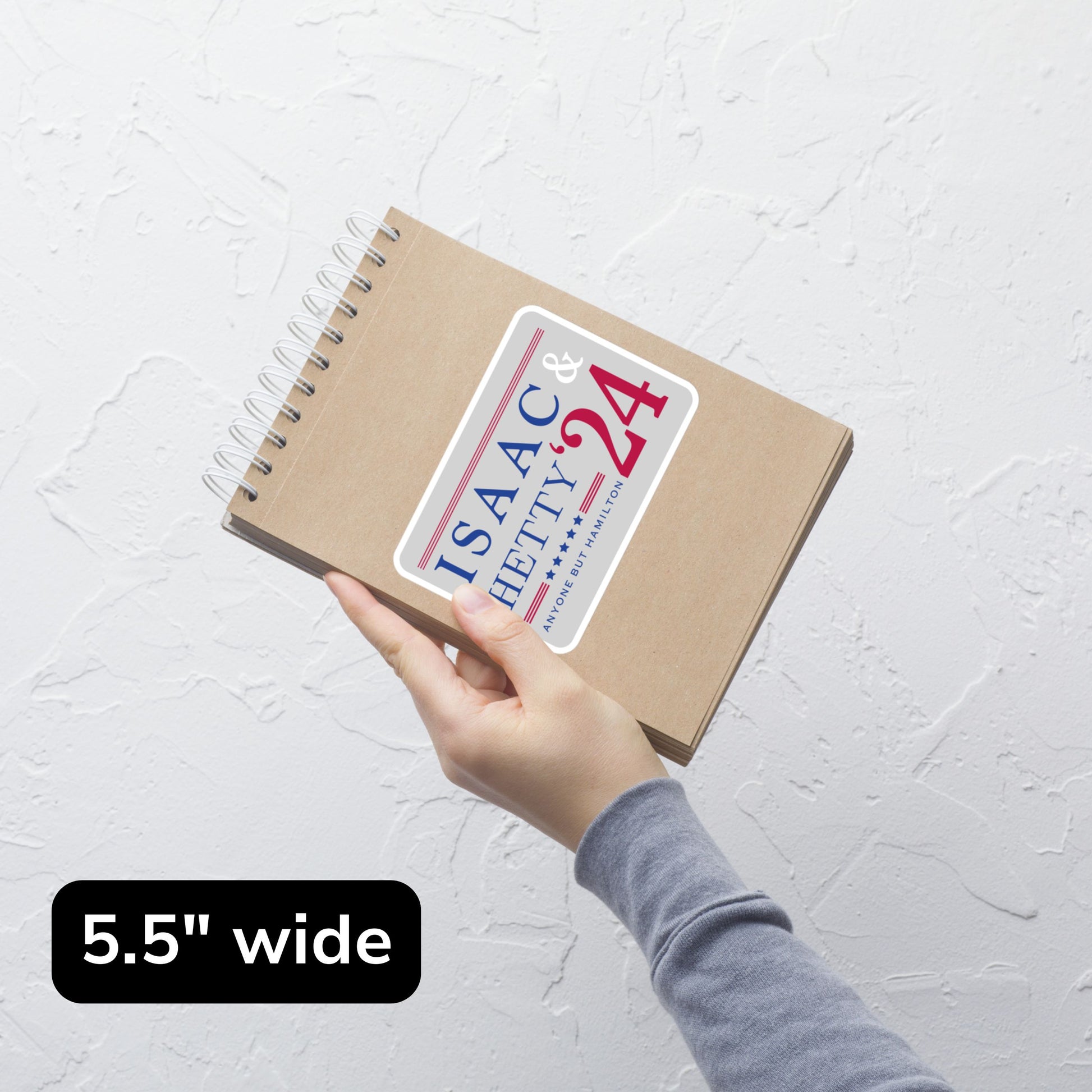 Ghosts Sticker Ghosts US Isaac & Hetty Election Sticker Ghosts CBS Merch