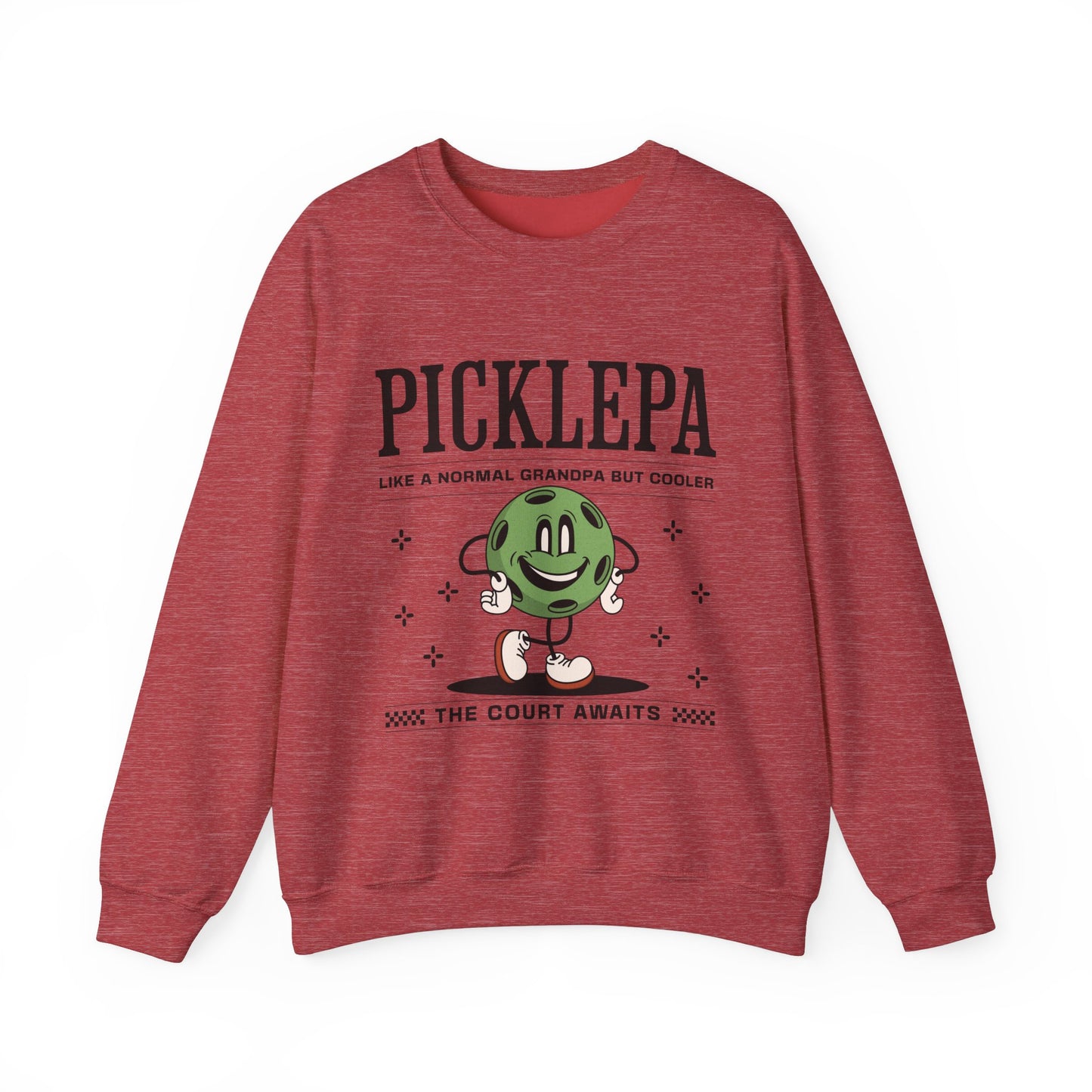 Pickleball Grandpa Sweatshirt For Pickleballer Grandfather Gift