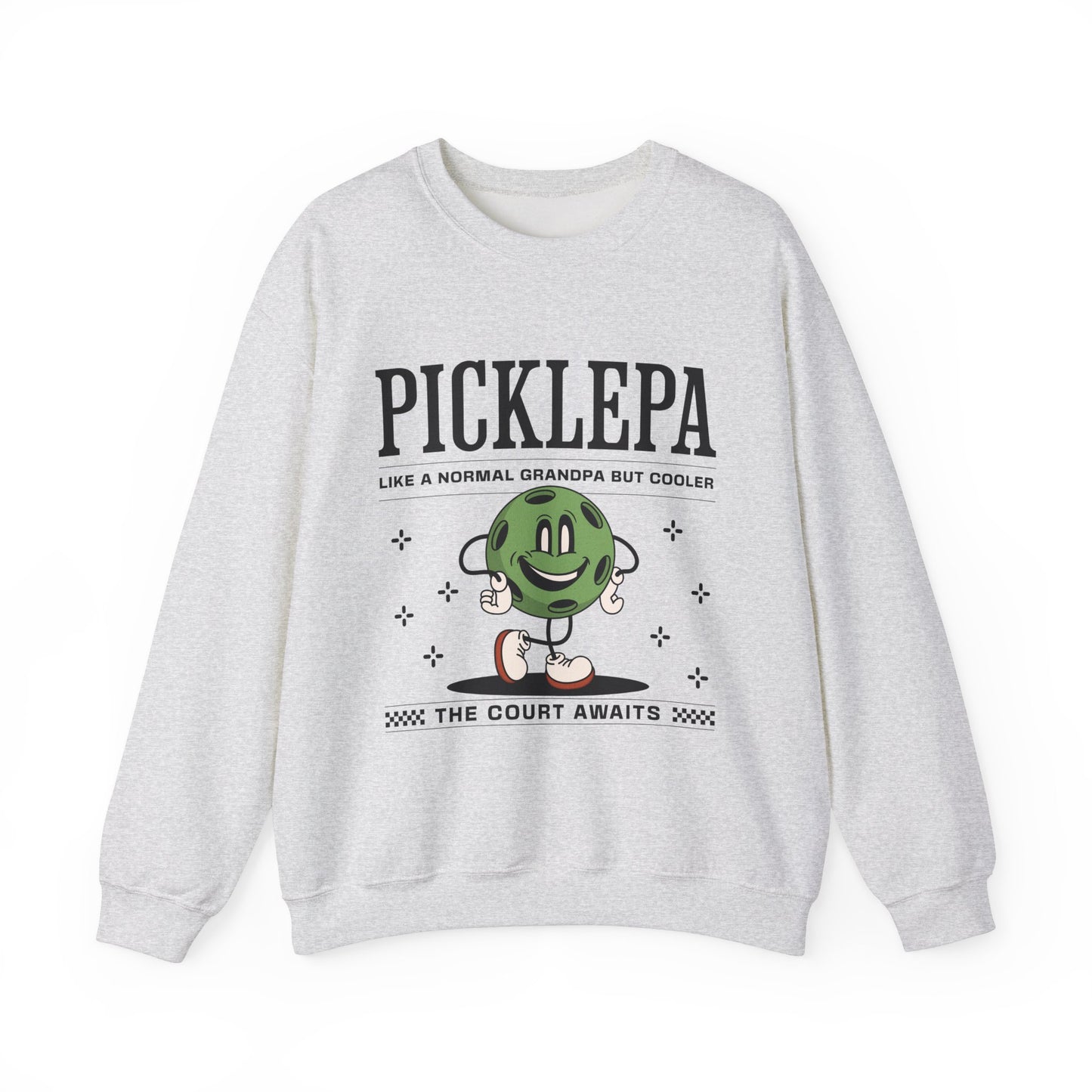 Pickleball Grandpa Sweatshirt For Pickleballer Grandfather Gift
