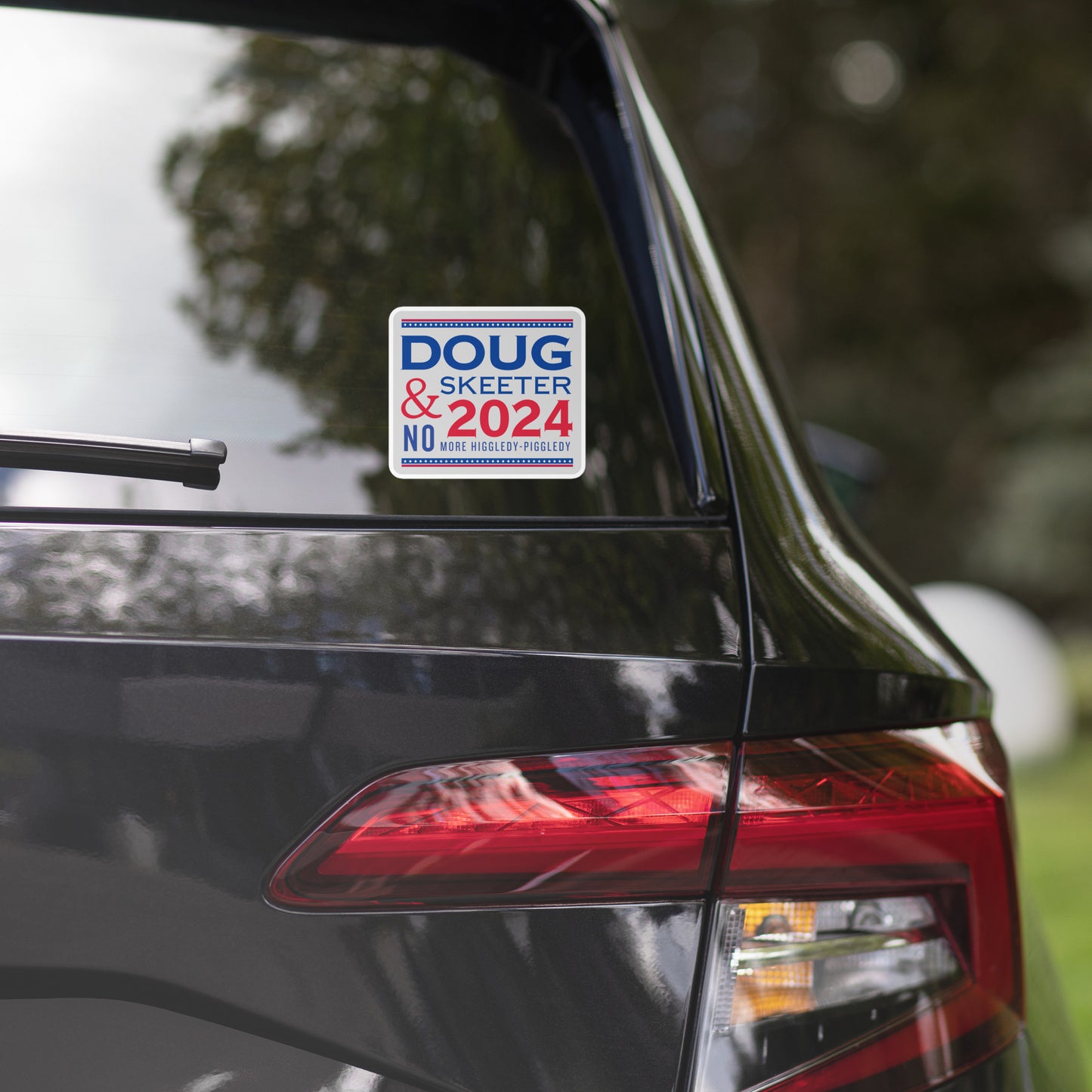 Skeeter & Doug Sticker 90s Cartoon | Funny Election Sticker