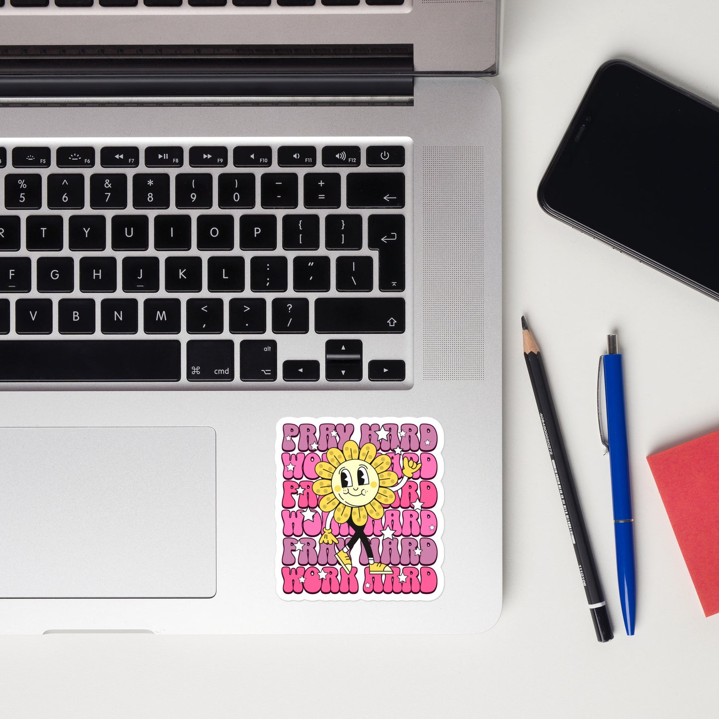cute-christian-sticker-gift-for-christian-prayer-sticker-retro-sticker-groovy-laptop sticker