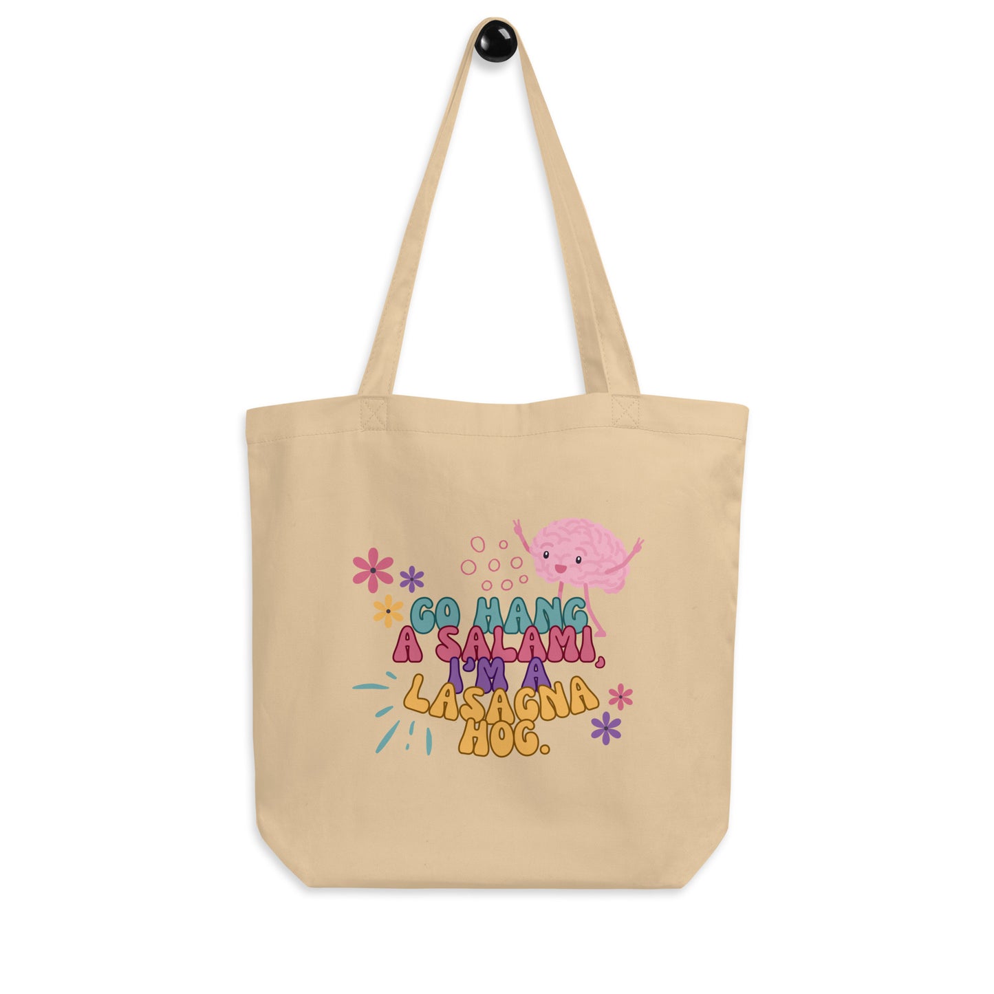 Salami Lasagna Palindrome Tote