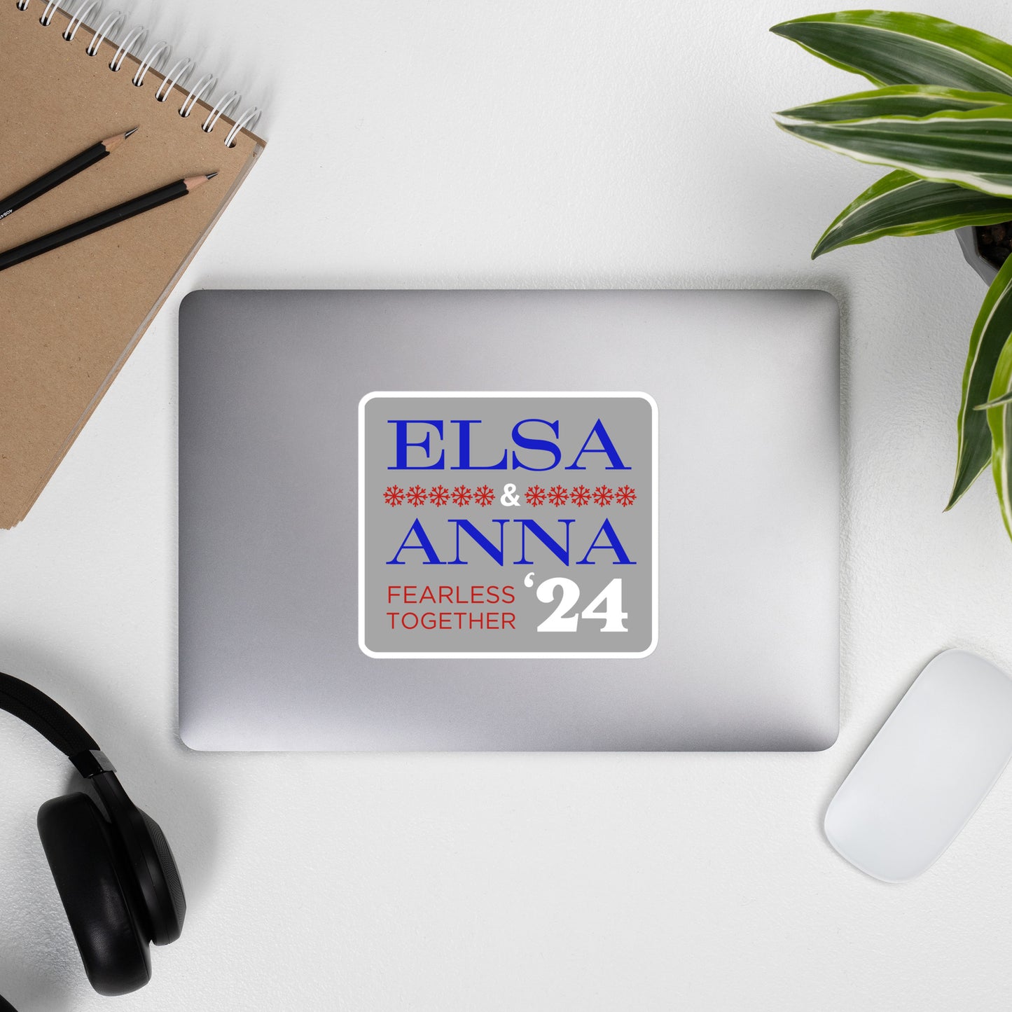 Elect Elsa & Anna Frozen Sticker