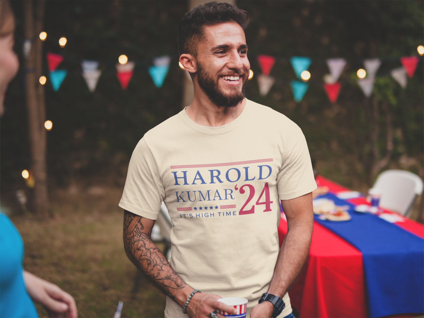 Elect Harold & Kumar Light Tee