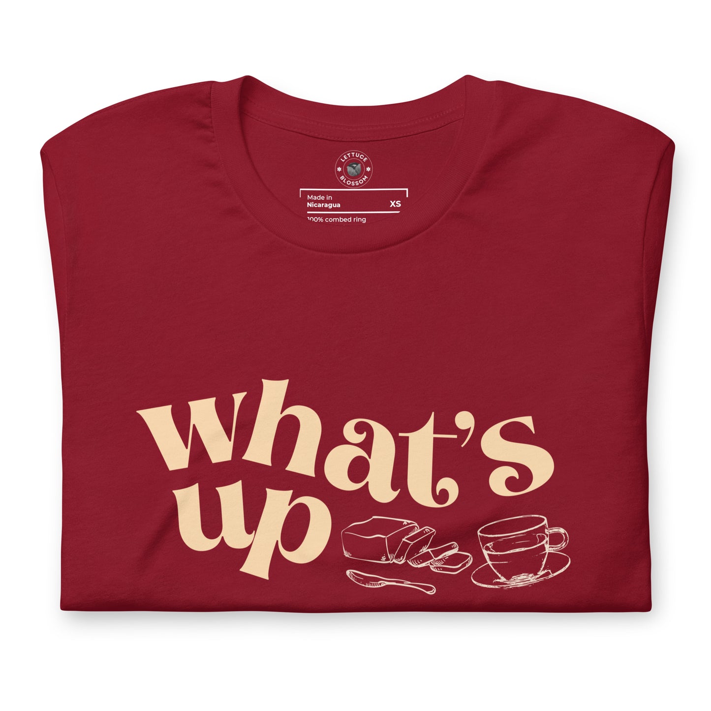 What's Up Buttercup Pun Tee