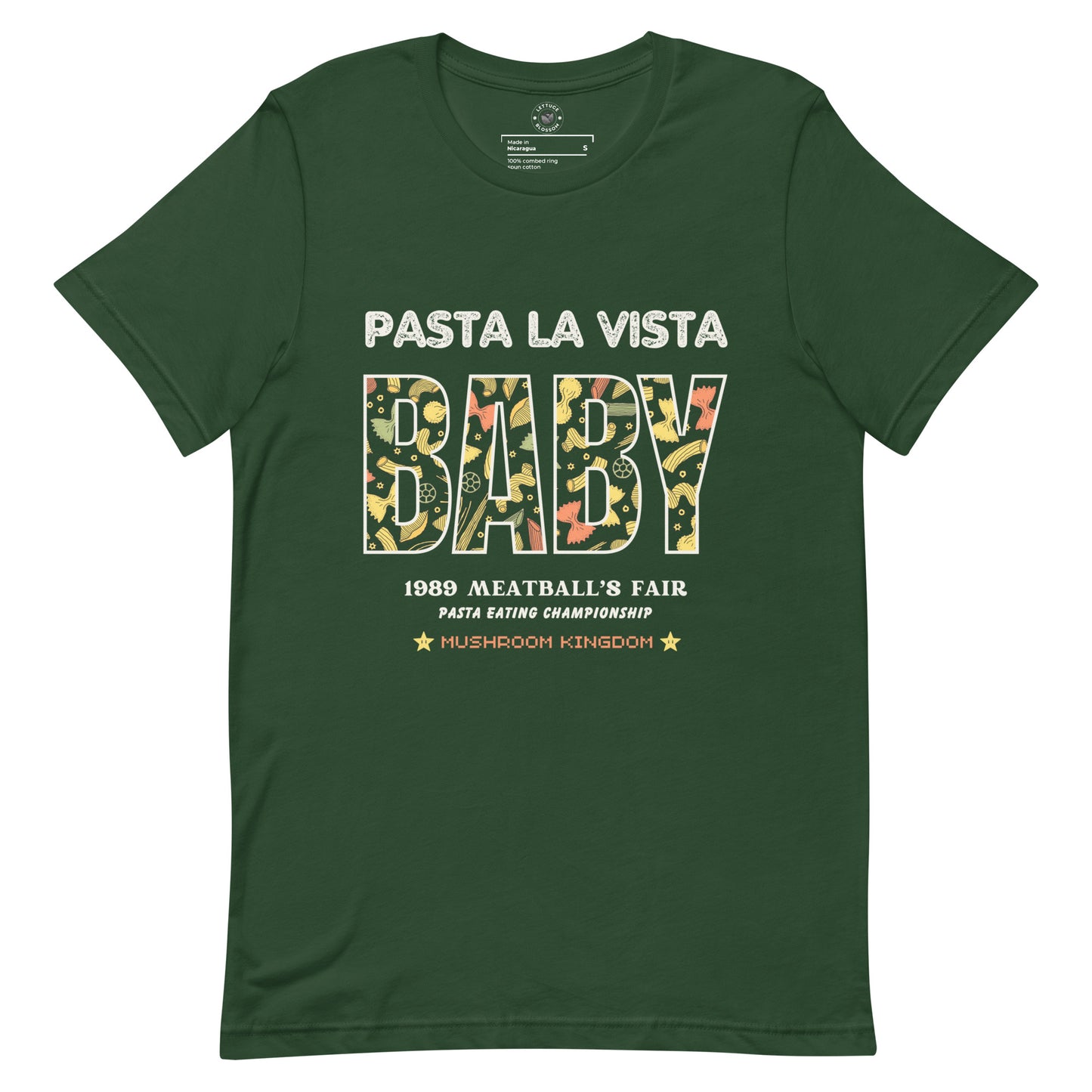 Pasta Pun Mario Brothers Tee