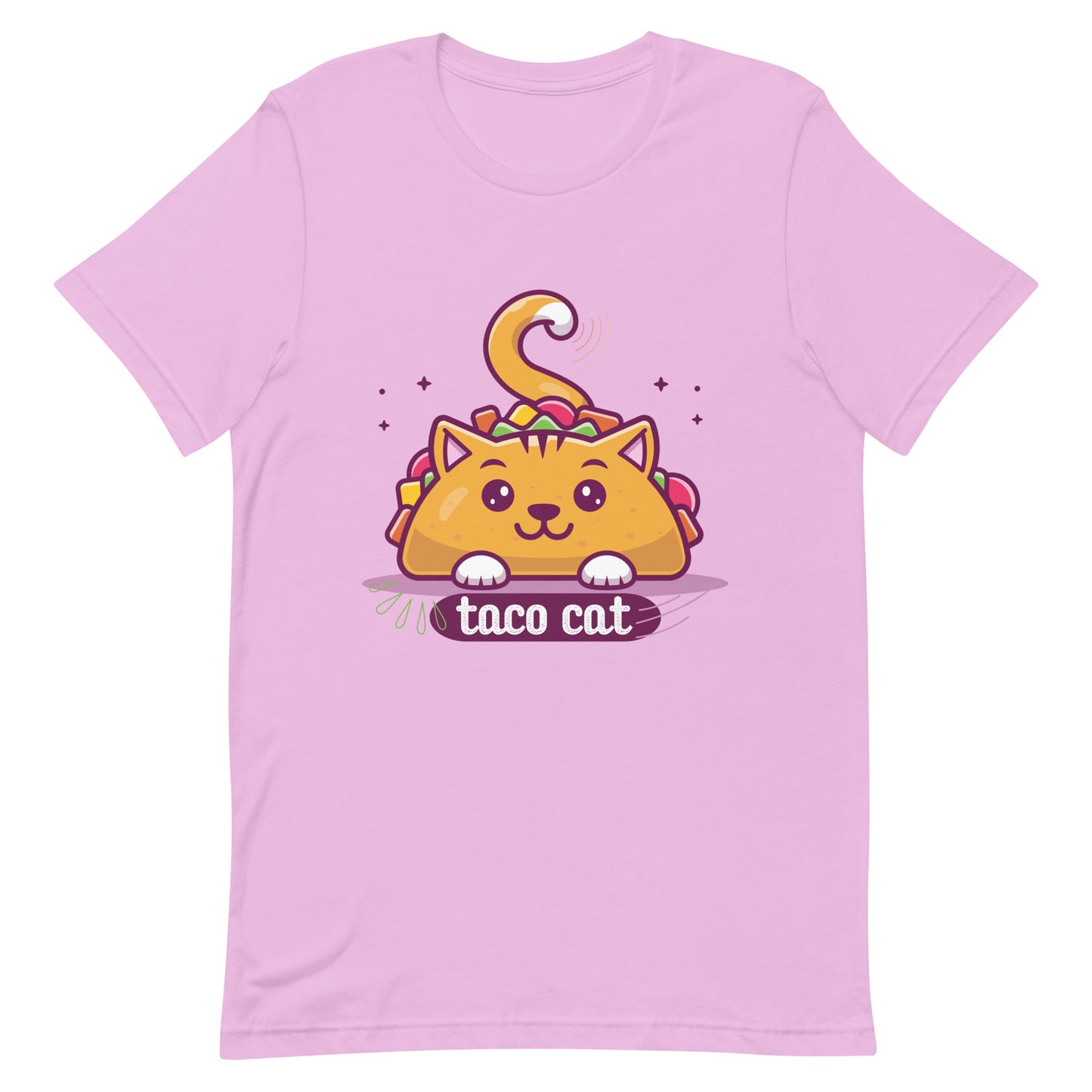 Taco Cat Wordplay Palindrome Tee