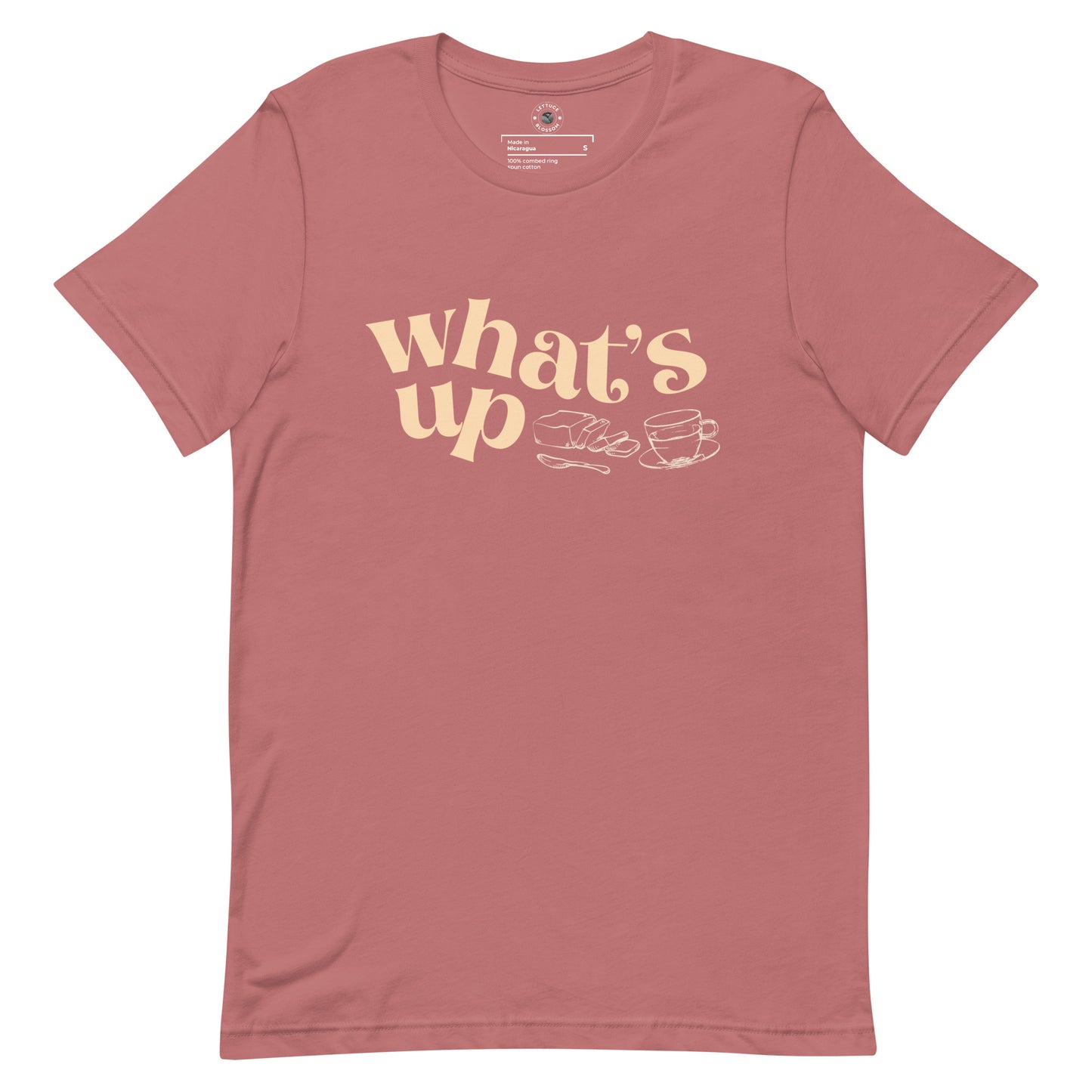 What's Up Buttercup Pun Tee