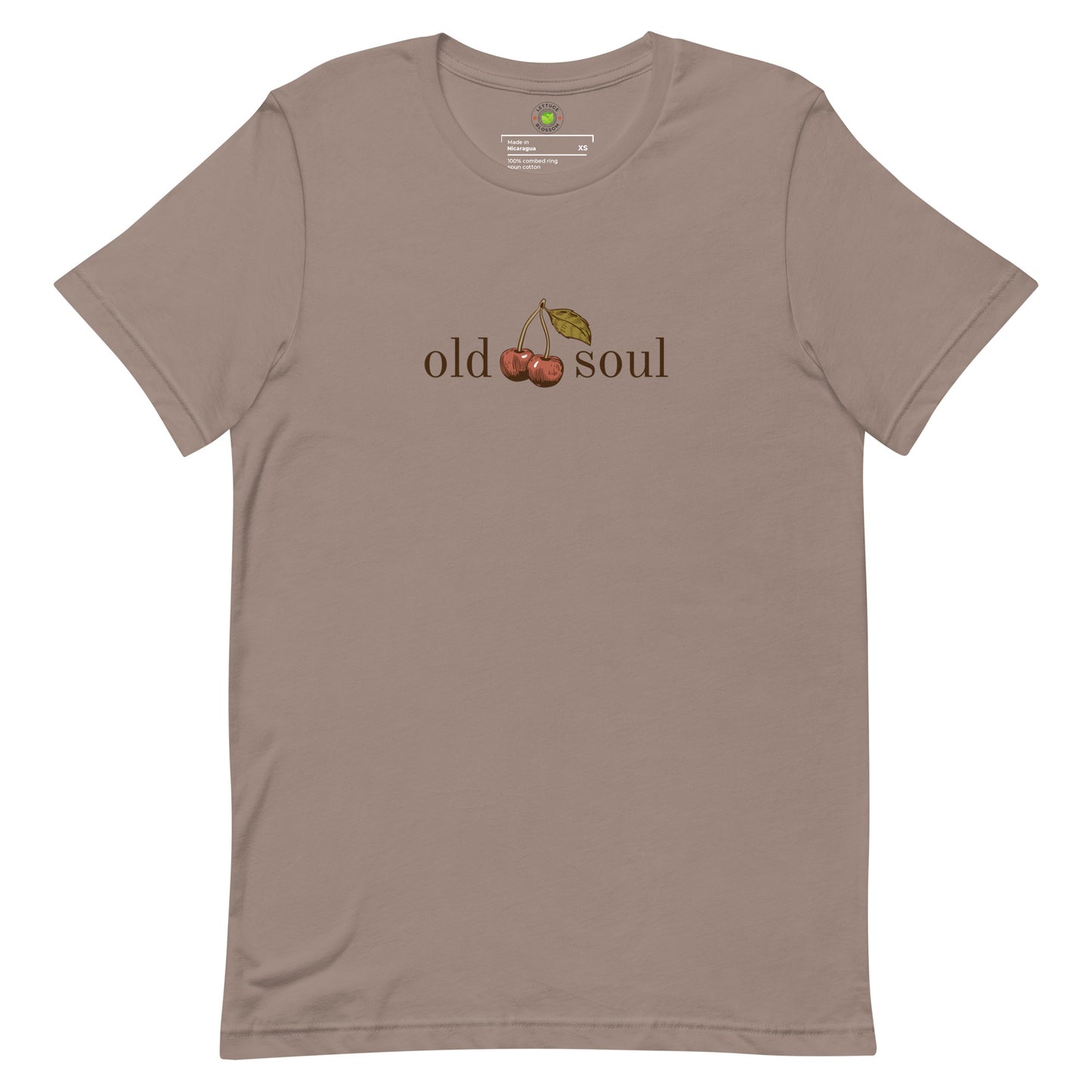 Old Soul Tee Vintage Style Cherry Aesthetic T-Shirt