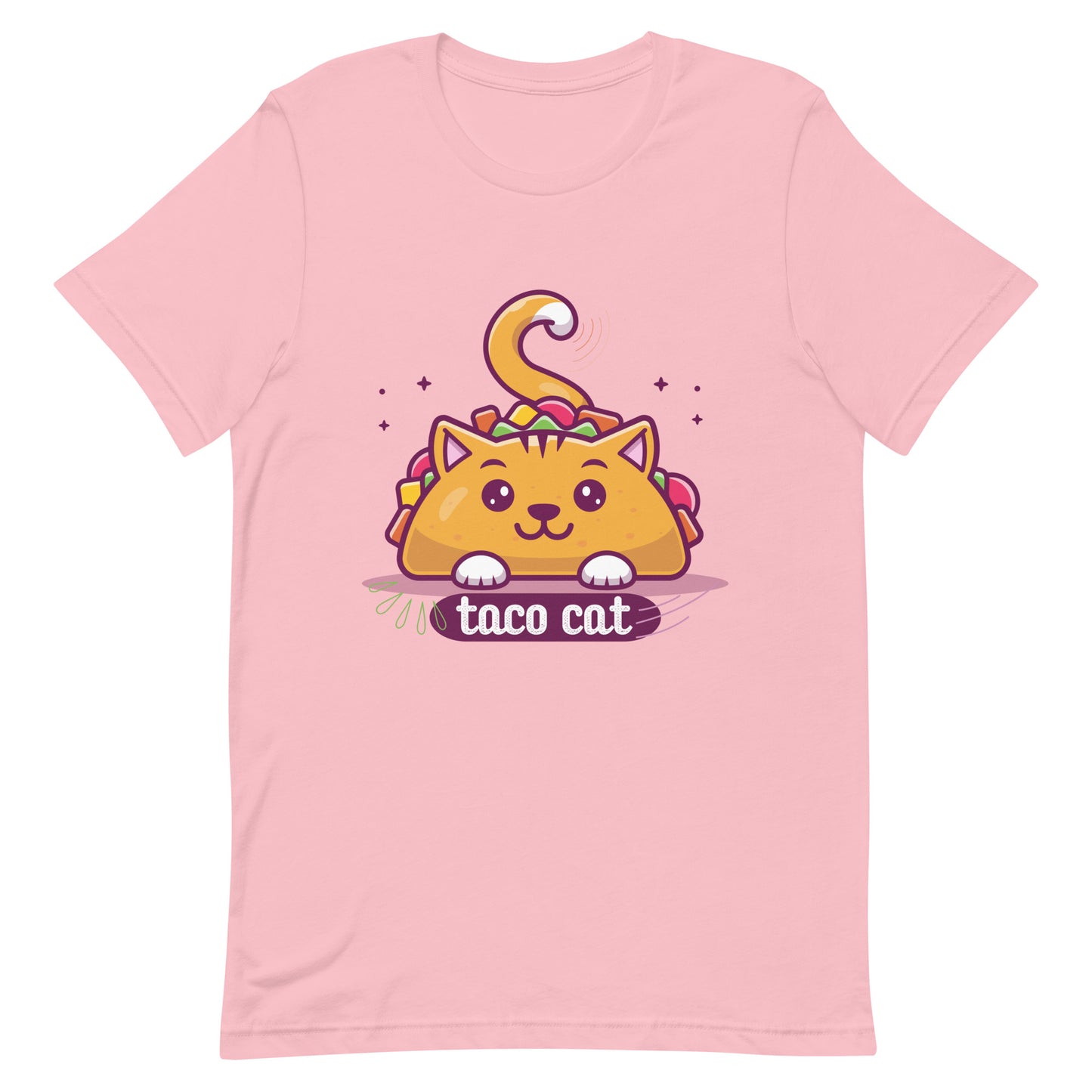 Taco Cat Wordplay Palindrome Tee