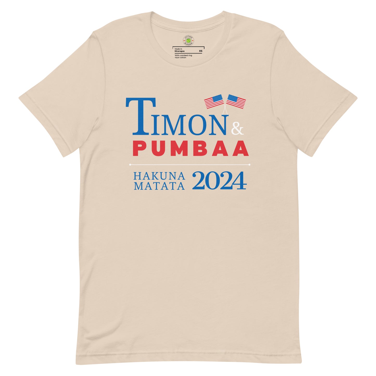 Elect Timon & Pumbaa Lion King Light Tee