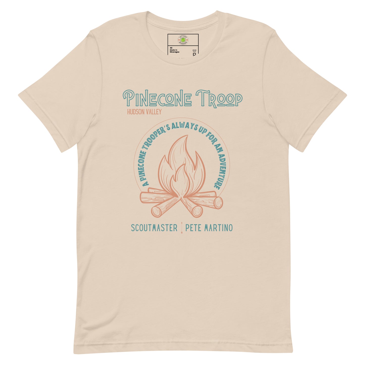 Ghosts Tee For Ghosts US | Ghosts CBS Merch Pinecone Trooper Pete Martino | B