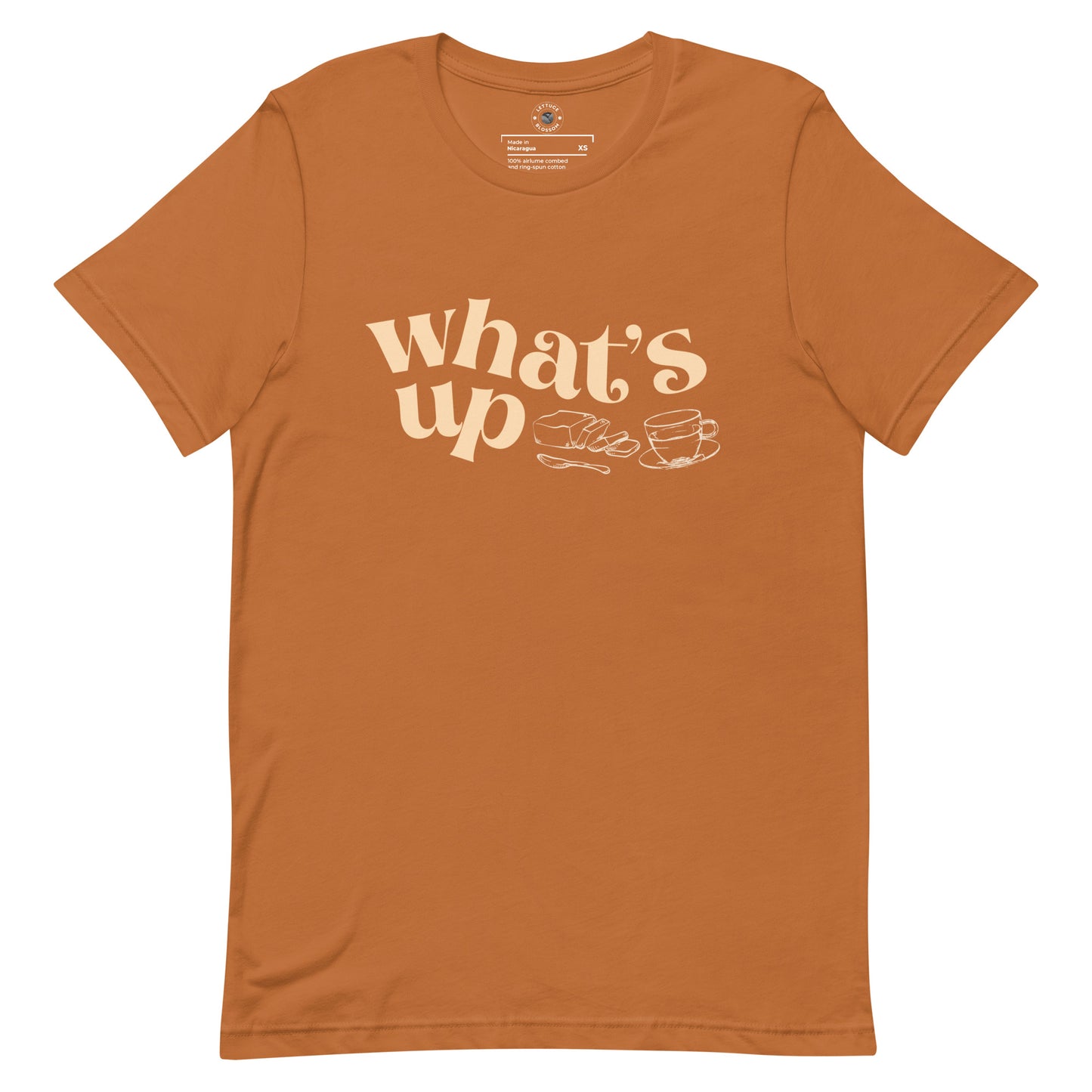 What's Up Buttercup Pun Tee