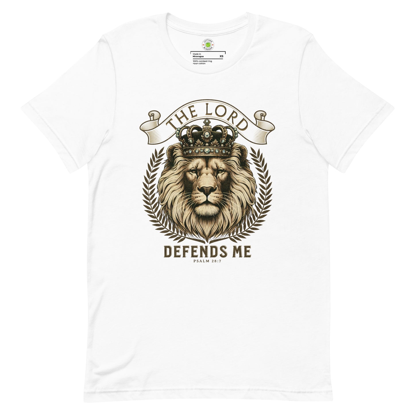 Lord Defends Lion Christian Tee