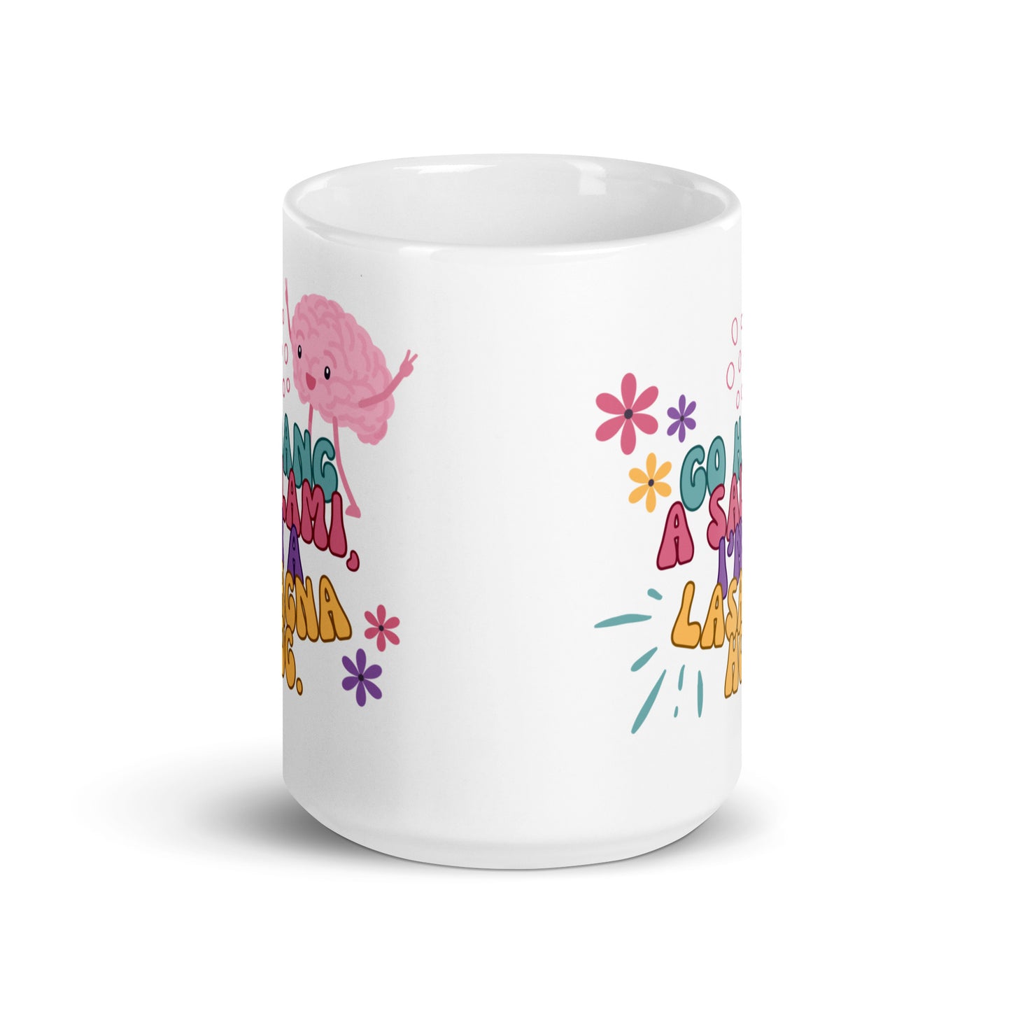 Salami Lasagna Palindrome Mug