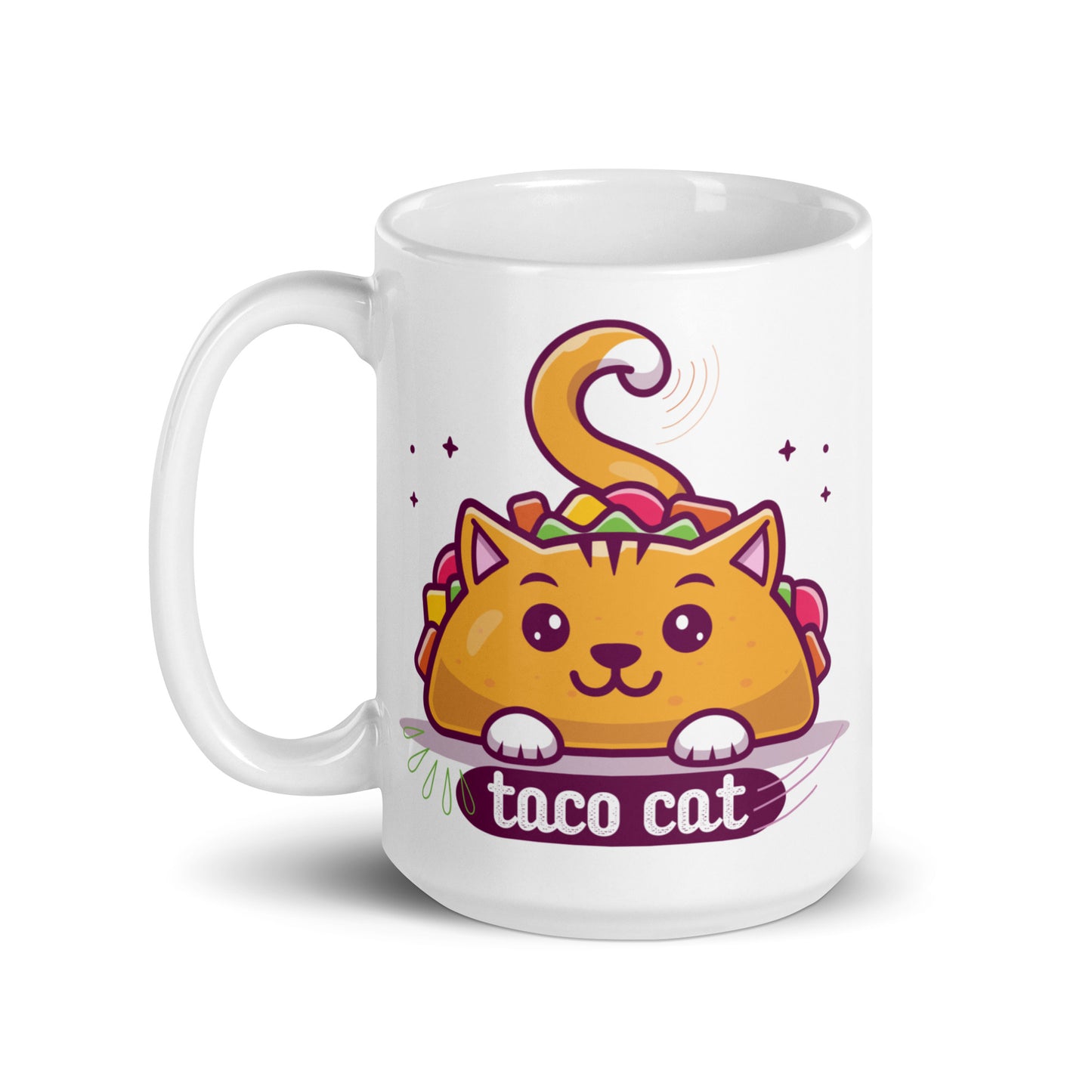 Taco Cat Palindrome Mug