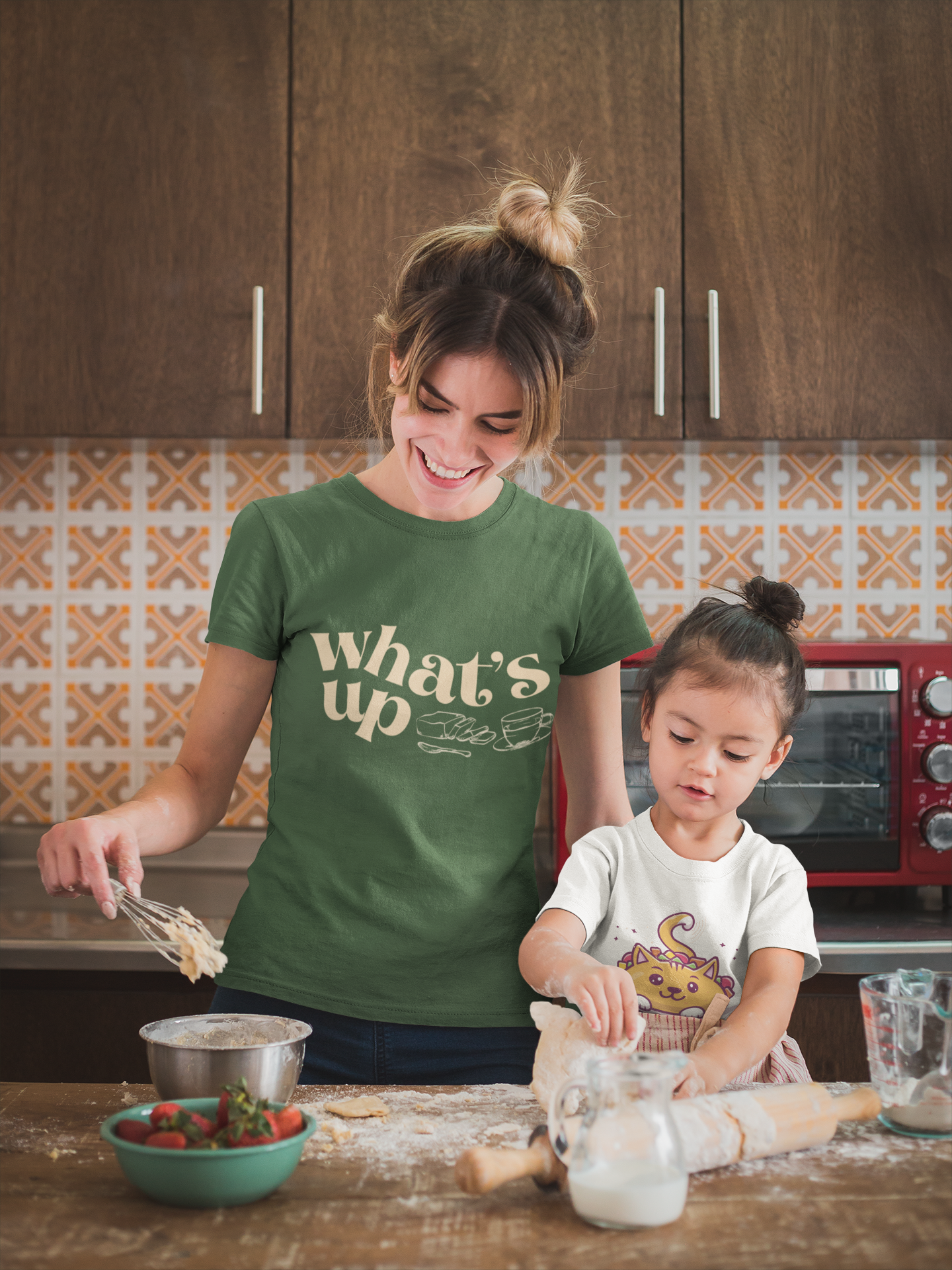 What's Up Buttercup Pun Tee