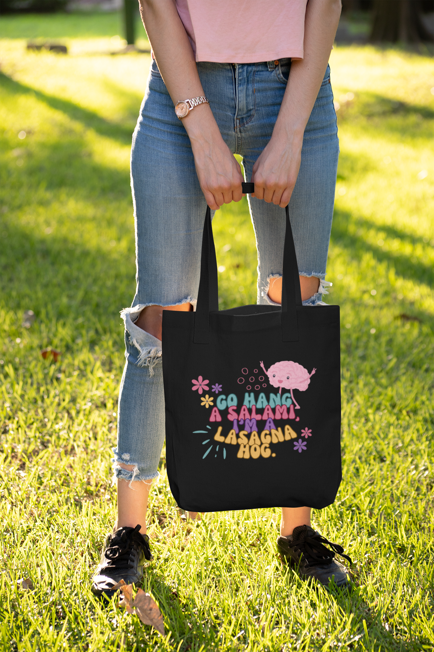 Palindrome Tote Bag from Lettuce Blossom