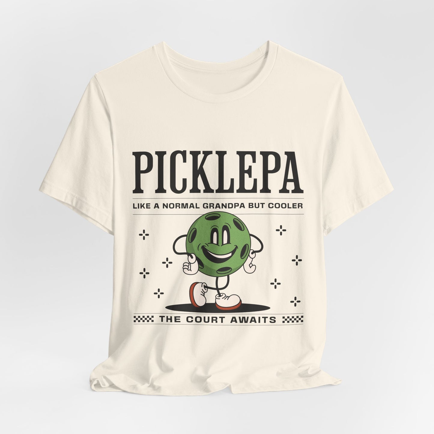 Pickleball Grandpa Shirt For Pickleballer Grandfather Gift | B