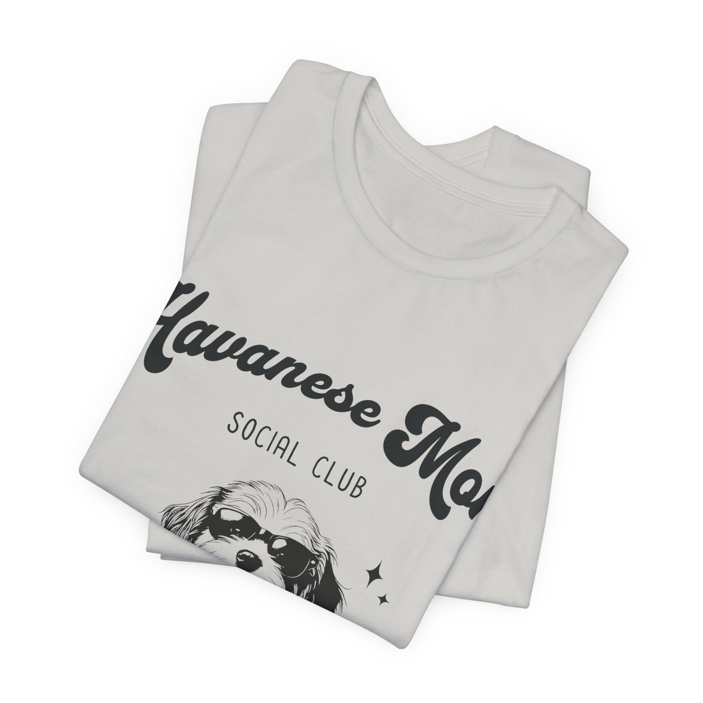 Havanese Shirt Dog Mom Social Club Retro