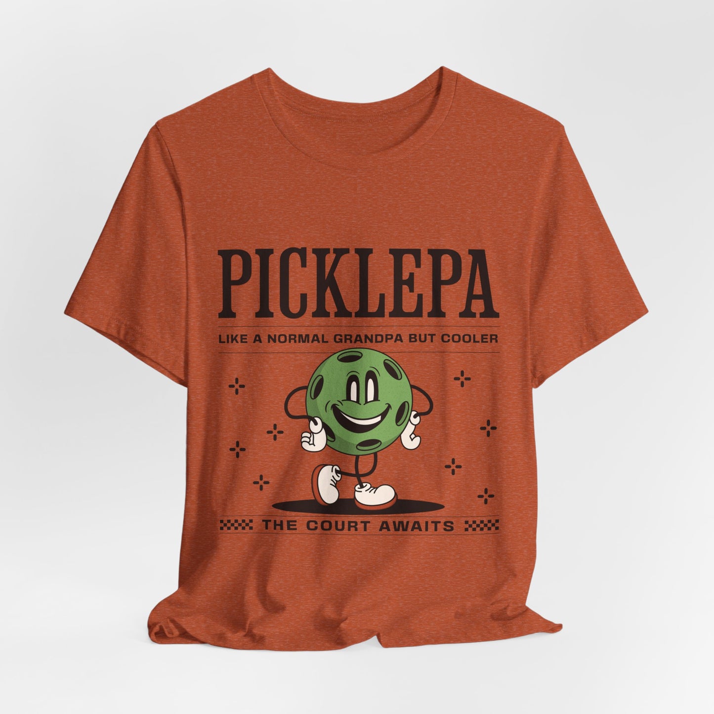 Pickleball Grandpa Shirt For Pickleballer Grandfather Gift | B