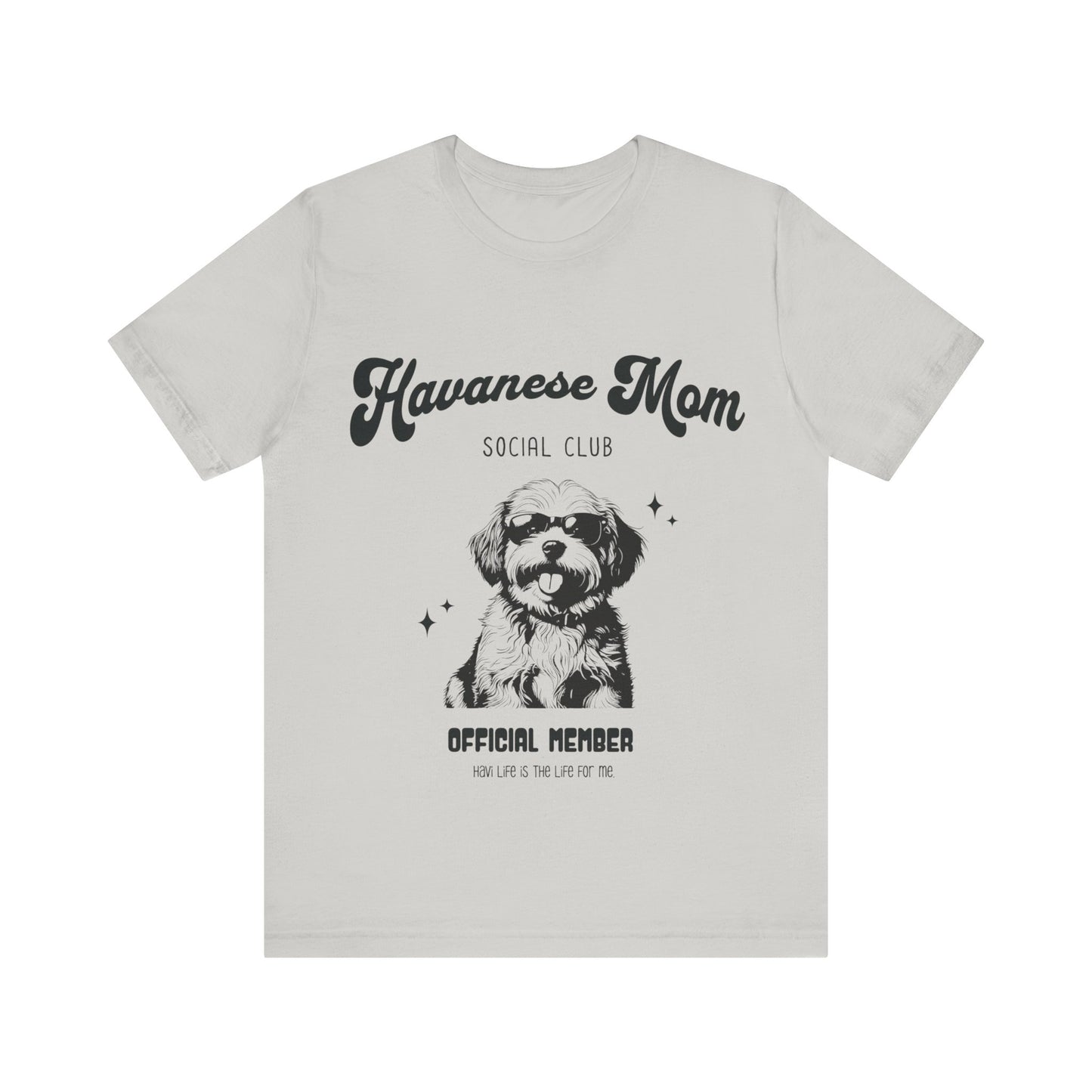 Havanese Shirt Dog Mom Social Club Retro