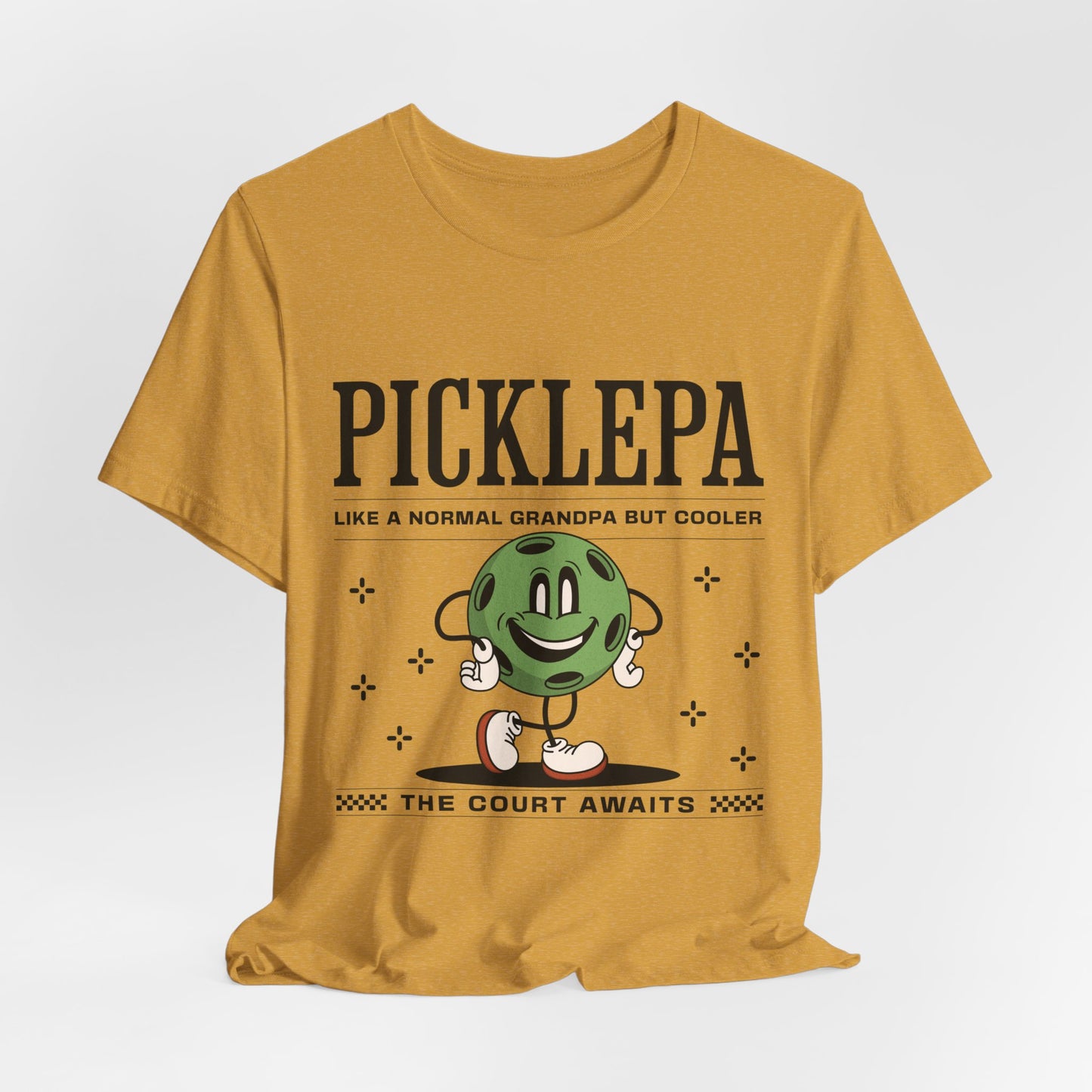 Pickleball Grandpa Shirt For Pickleballer Grandfather Gift | B