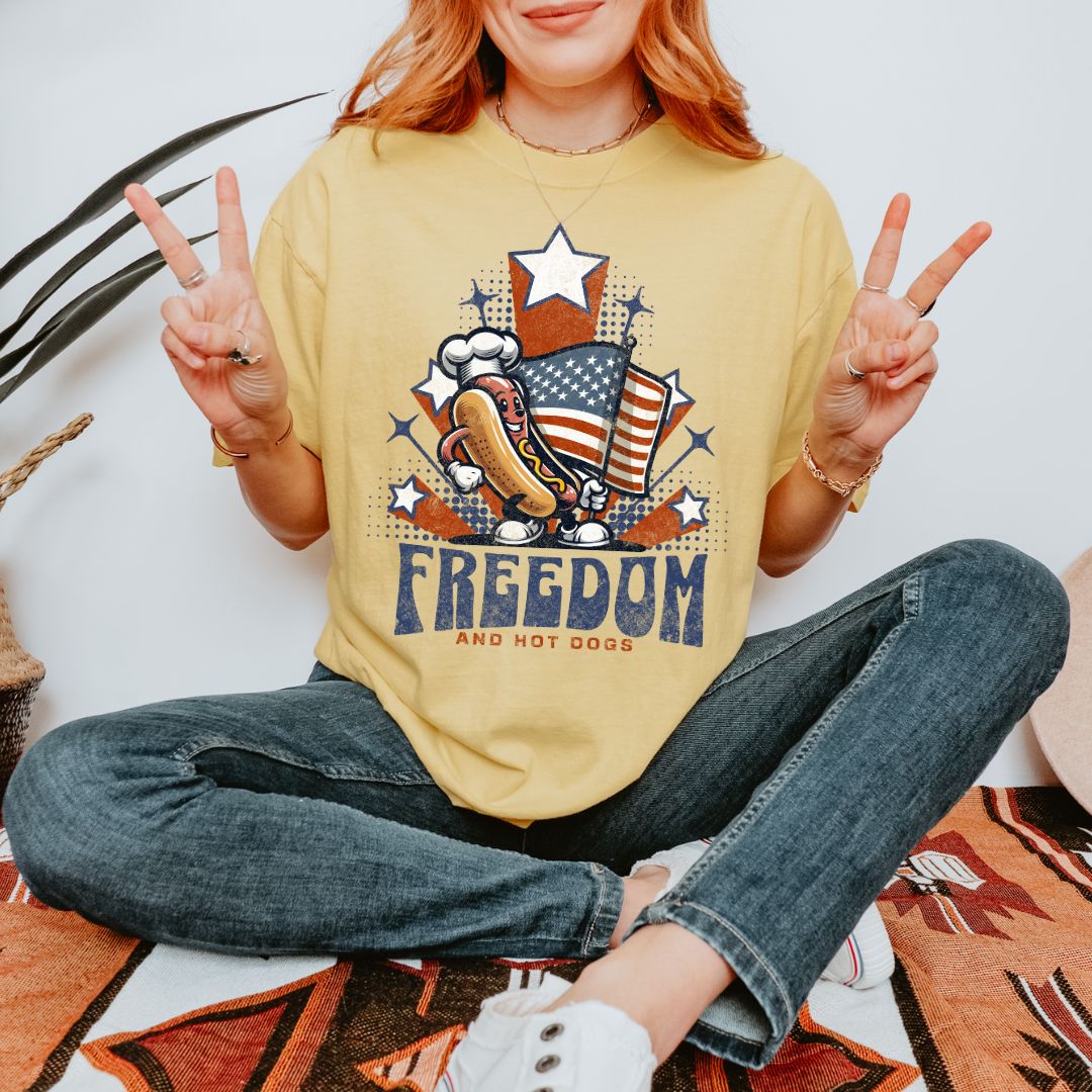 4th-of-july-tee-retro-usa-shirt-cute-patriotic-tshirt-freedom-tee-hot-dog-shirt-red-white-blue.