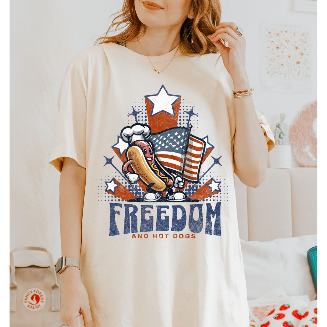 4th-of-july-tee-retro-usa-shirt-cute-patriotic-tshirt-freedom-tee-hot-dog-shirt-red-white-blue.