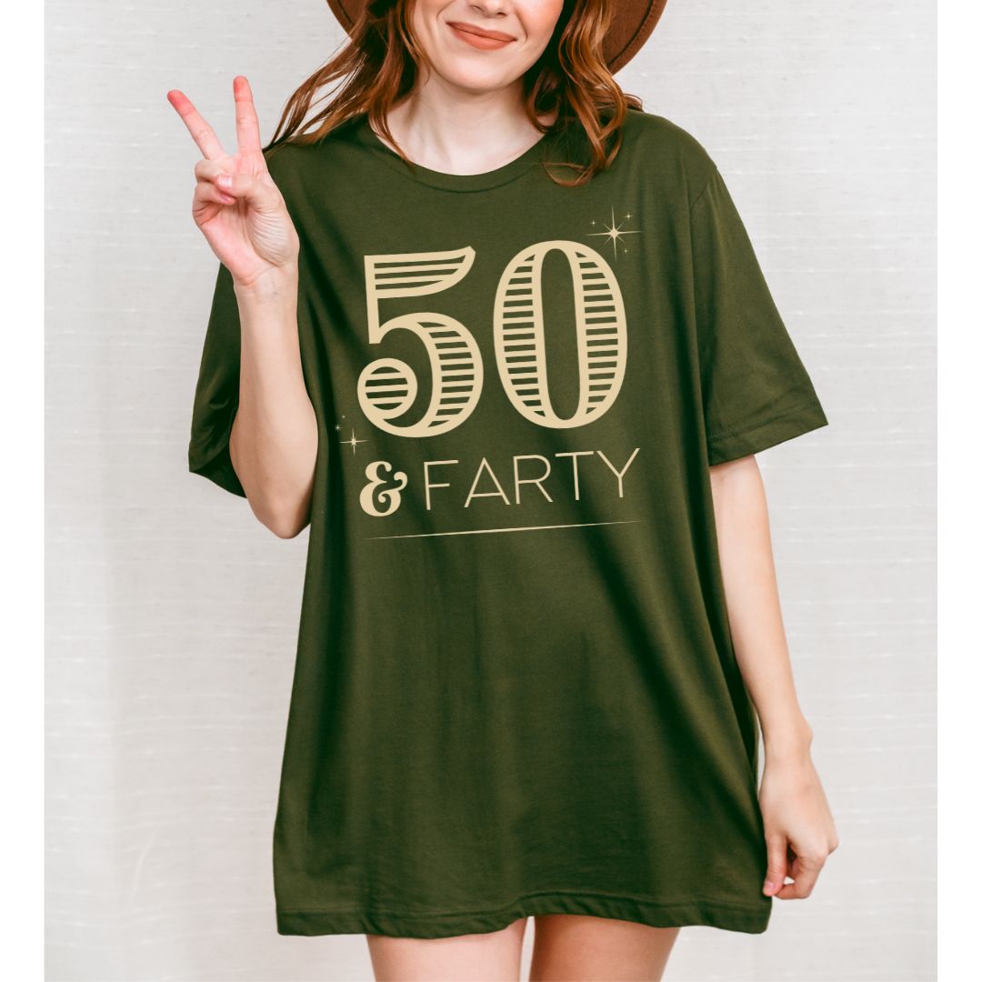 50th-birthday-tee-shirt-funny-50th-birthday-shirt-gifts-for-50th-birthday-gift-retro-birthday-tshirt-fifty-and-farty