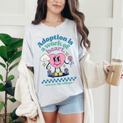 Adoption Shirt For New Adoption Gift Adoption Day Family Tees Retro