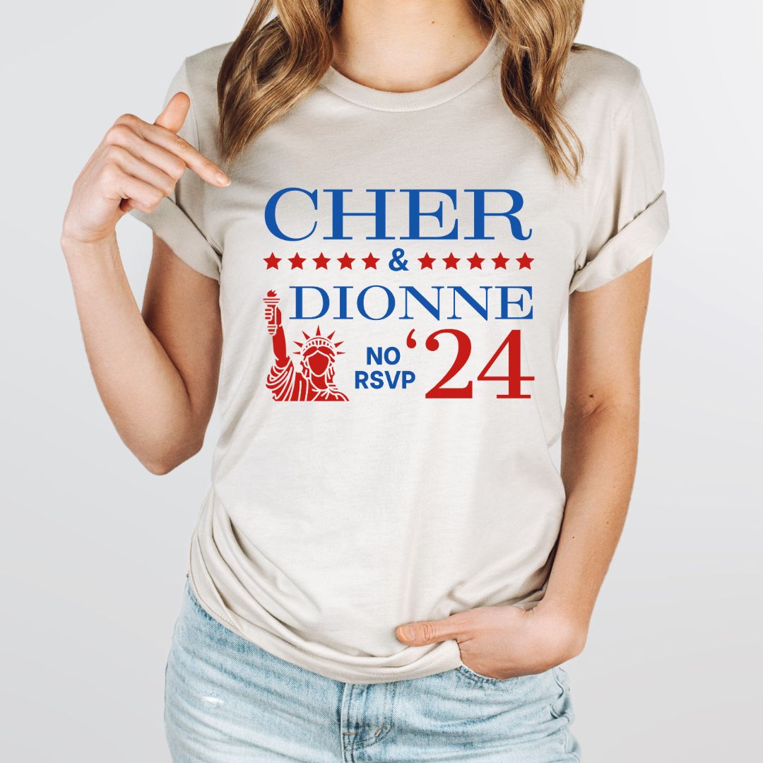 Cher & Dionne Clueless Tee for Election 2024