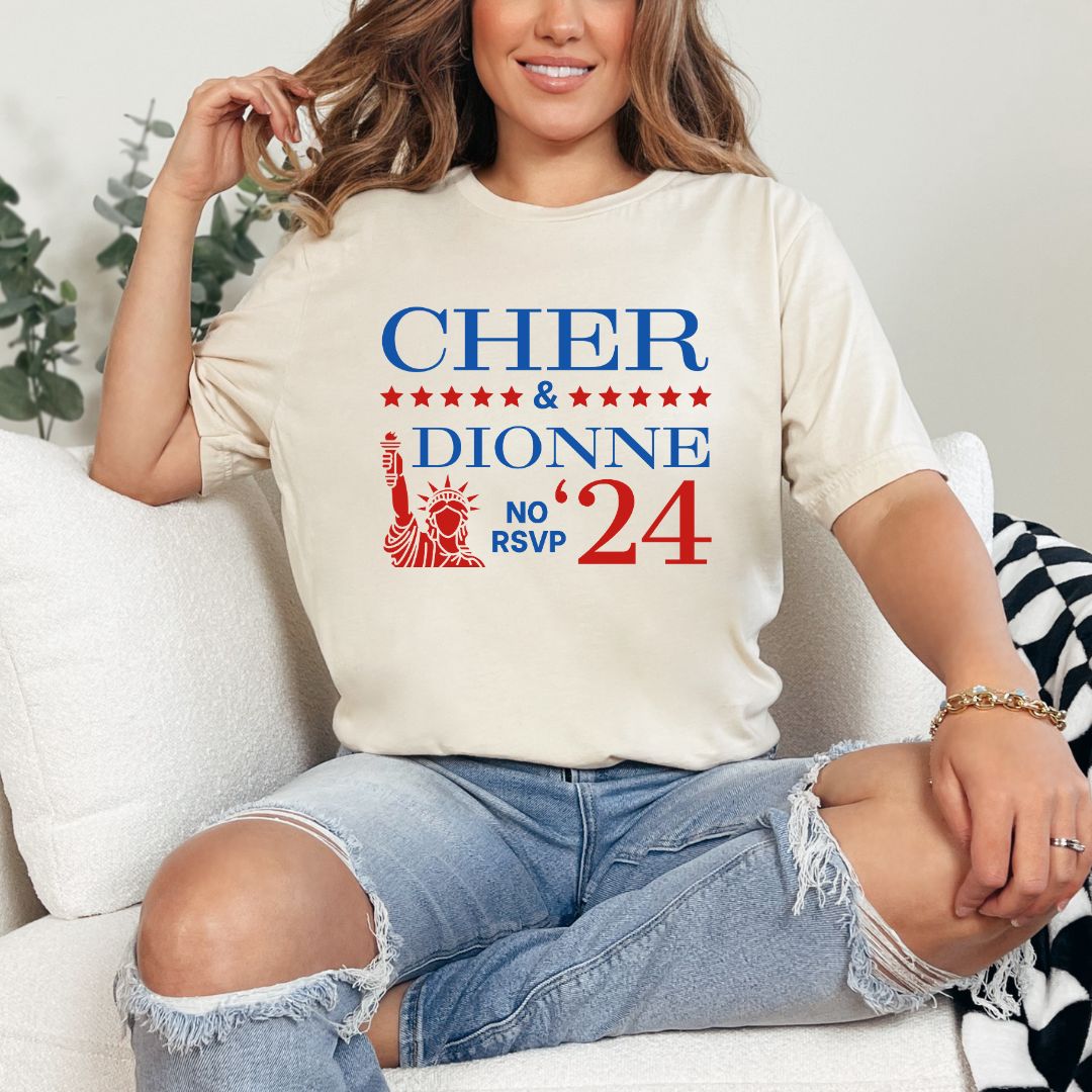 Cher & Dionne Clueless Tee for Election 2024