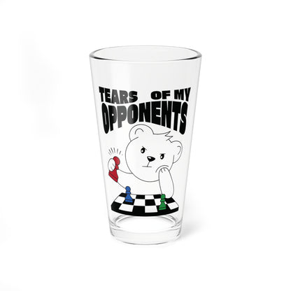 Chess Glass For Chess Player Gift Chess Mixing Glass 16oz