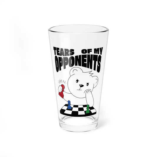 Chess Glass For Chess Player Gift Chess Mixing Glass 16oz