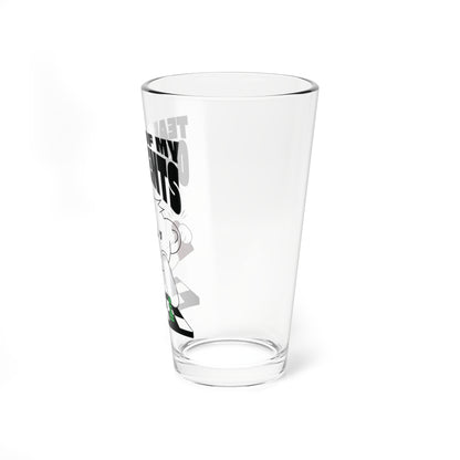 Chess Glass For Chess Player Gift Chess Mixing Glass 16oz