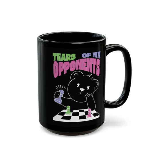 Chess Mug For Chess Lovers Gift Chess Cup Black