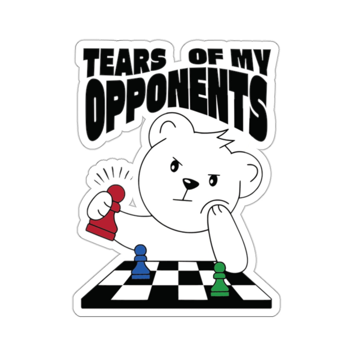 Chess Sticker For Chess Lovers Gift Chess Decal
