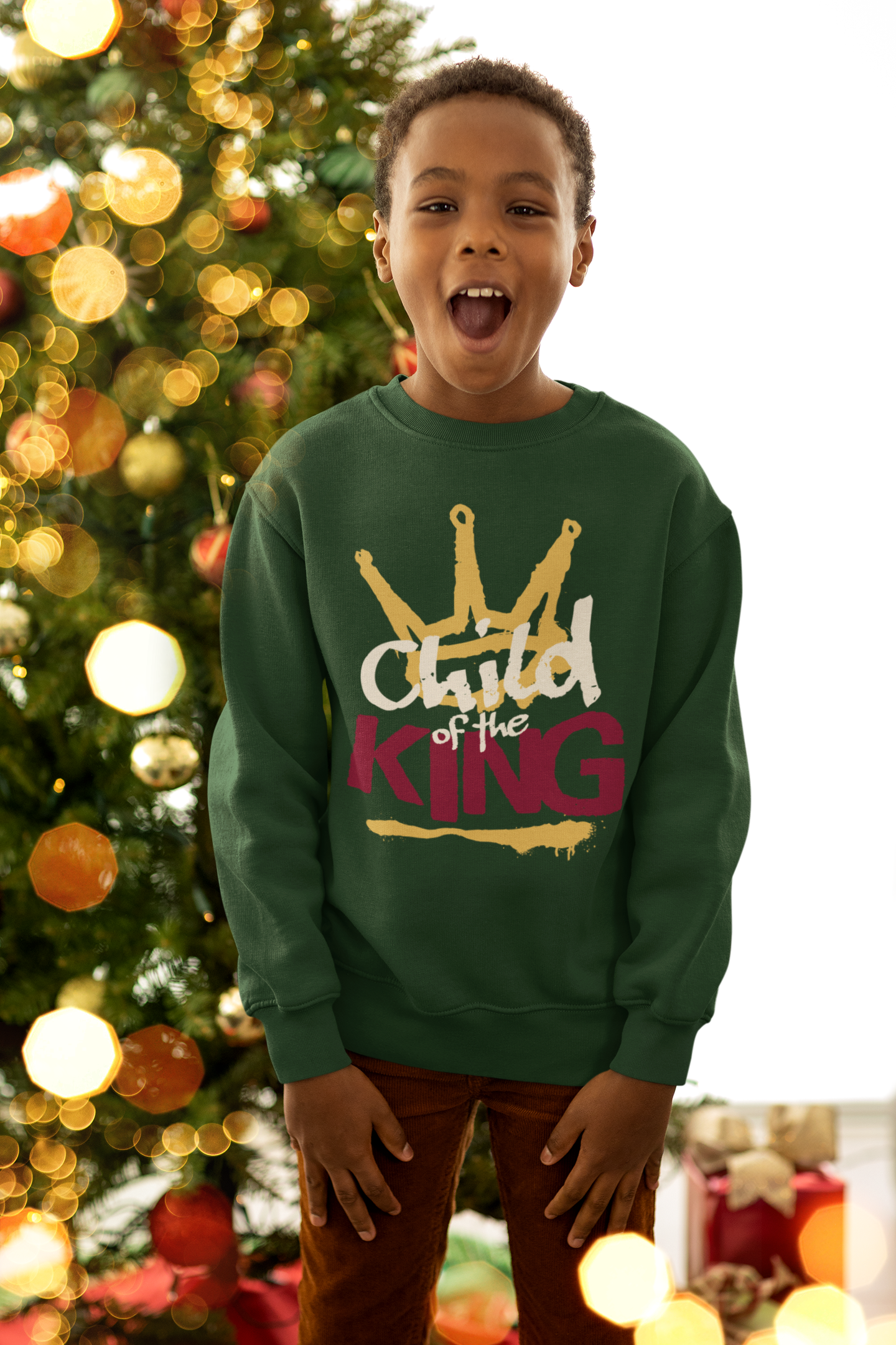 Christian Kids Sweatshirt For Youth Child Of The King Sweatshirt