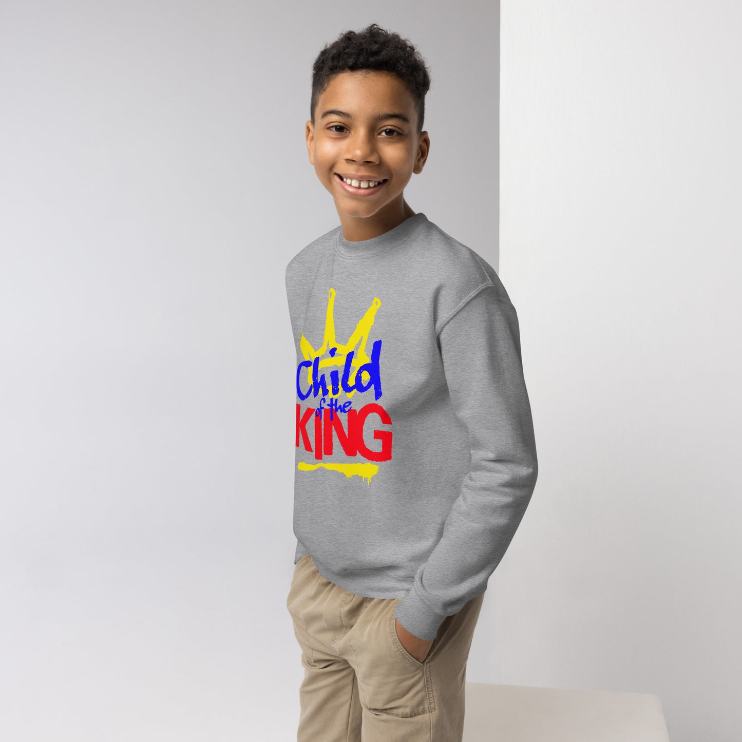 Christian Kids Sweatshirt For Youth Child Of The King Sweatshirt