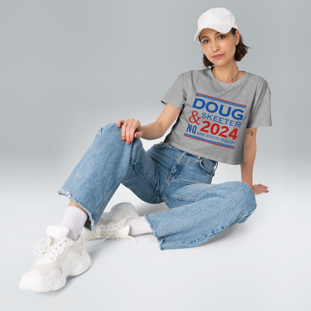 Doug-T-Shirt-Funny-Election-Tee-90s-Crop-Top-Gift-For-Doug-Fan