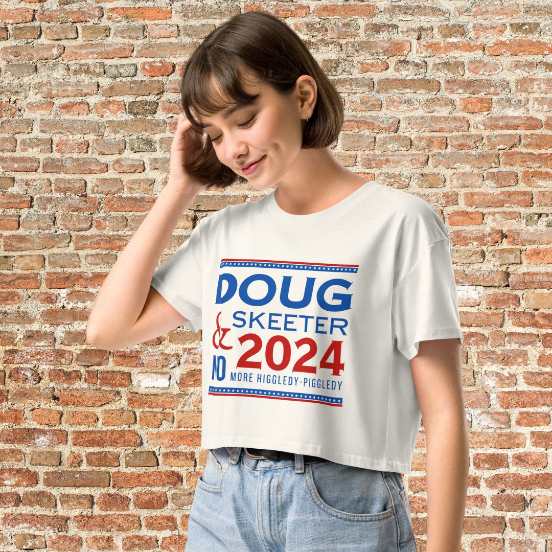 Doug-T-Shirt-Funny-Election-Tee-90s-Crop-Top-Gift-For-Doug-Fan